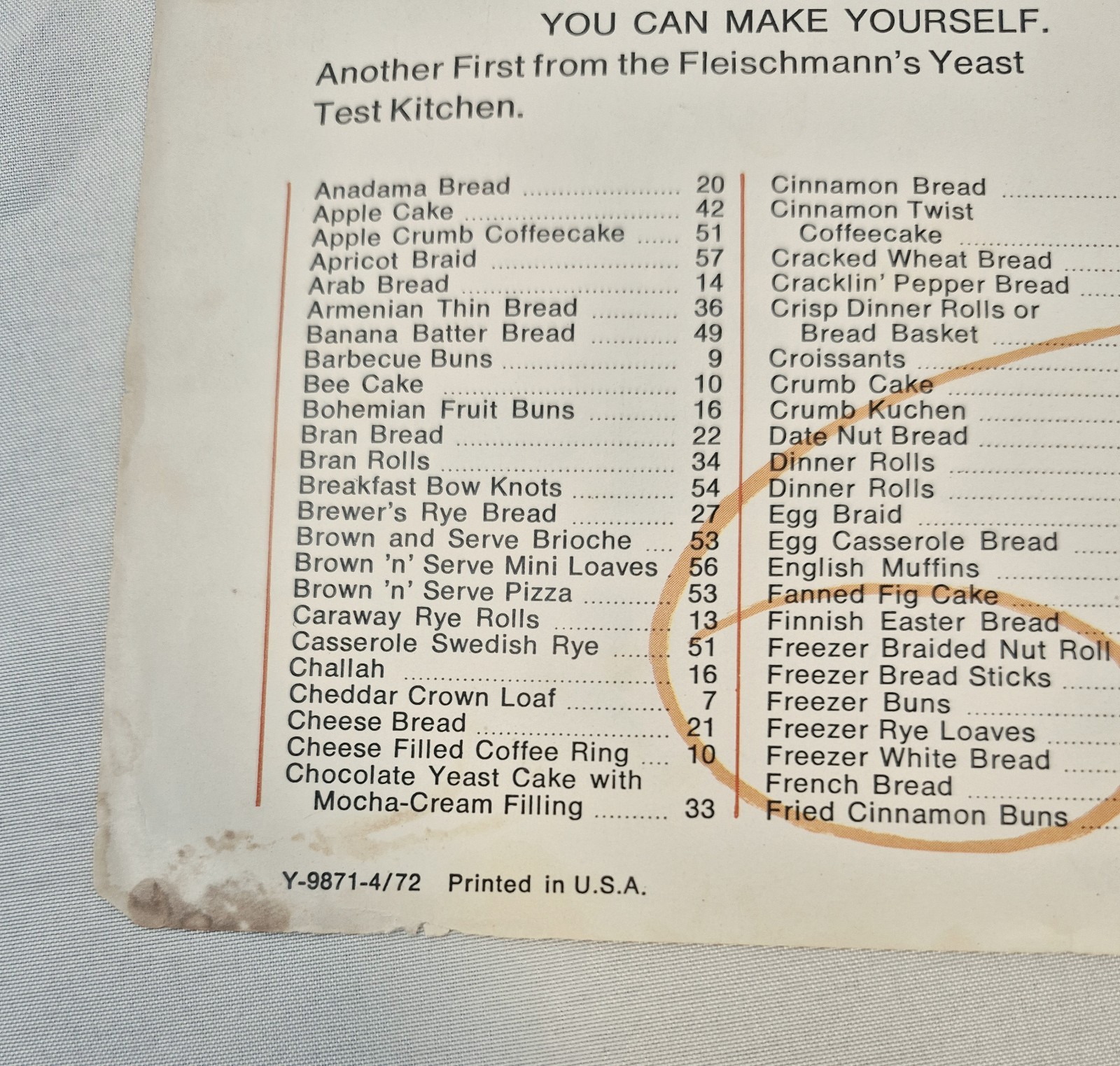 Fleischmann’s 1970s Bake it Easy Yeast AND Best Ever Breads Yeast Book