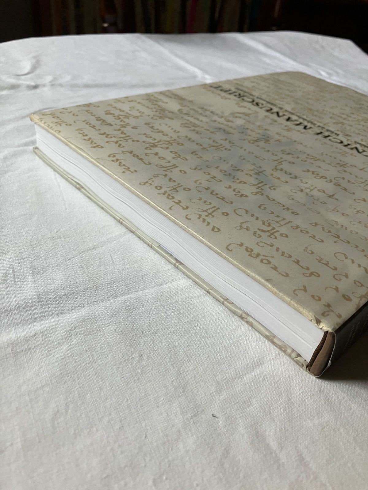 Voynich Manuscript Facsimile 1912 Yale Univ Press 31x24cm Used