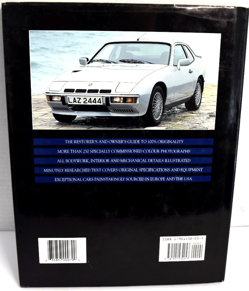Original Porsche 924/944/968 1975-95 Incl. Turbo’s and Ltd Editions. *VERY GOOD*