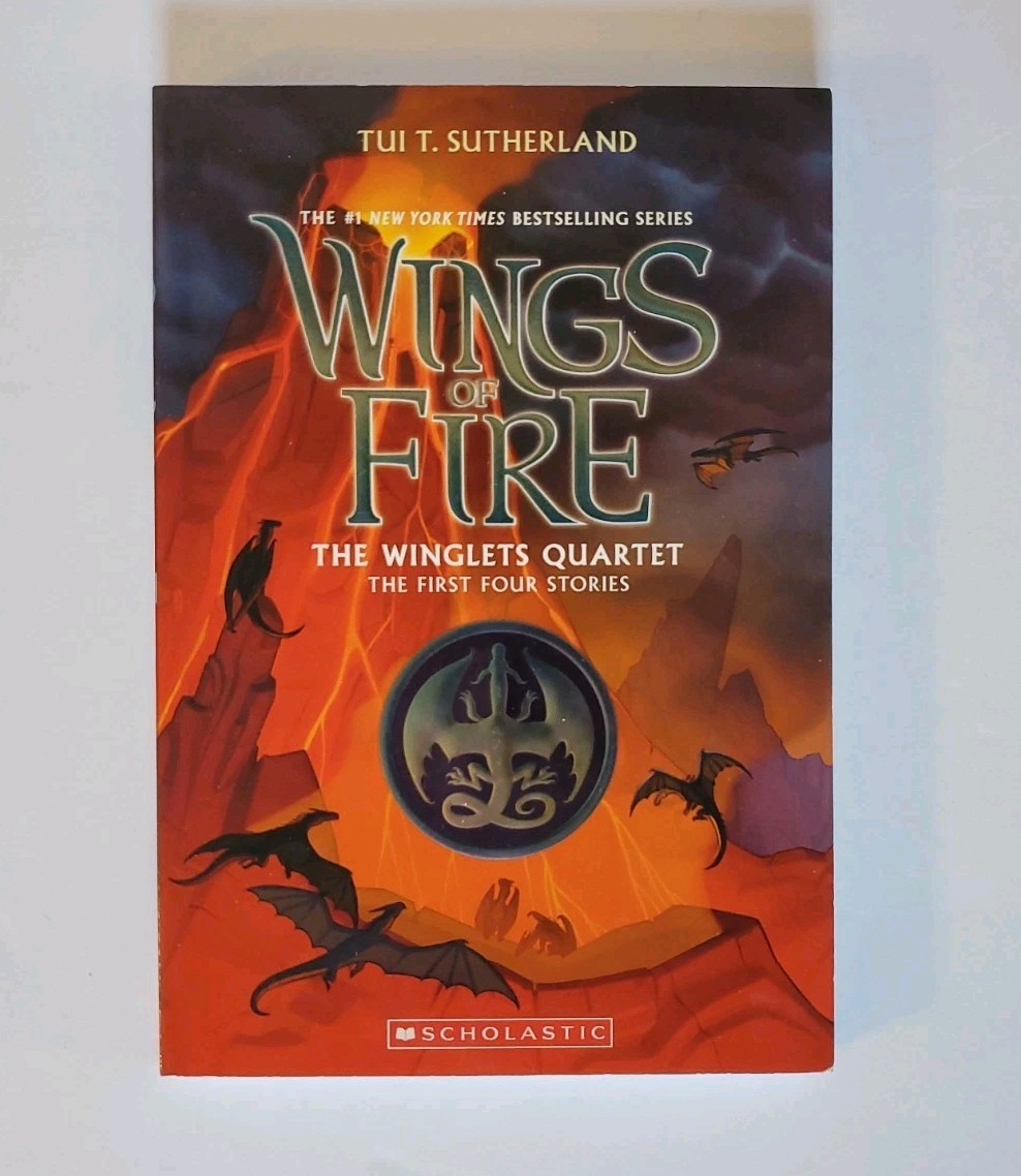 Wings of Fire Graphic Novels 5 Books Lot Tui T Sutherland 1 Hardcover 4 PB