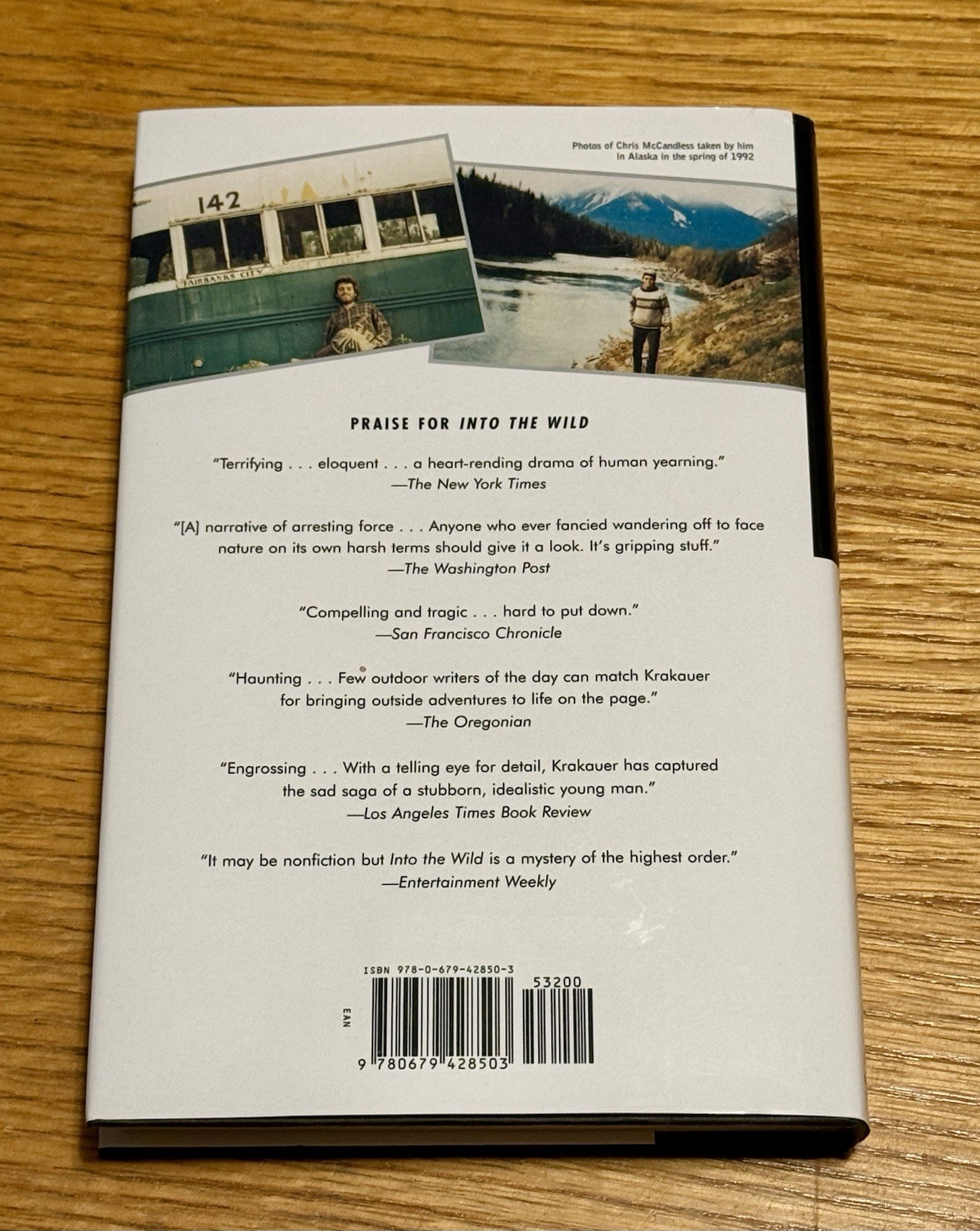 SIGNED Into The Wild – HARDCOVER BOOK by Jon Krakauer BRAND NEW