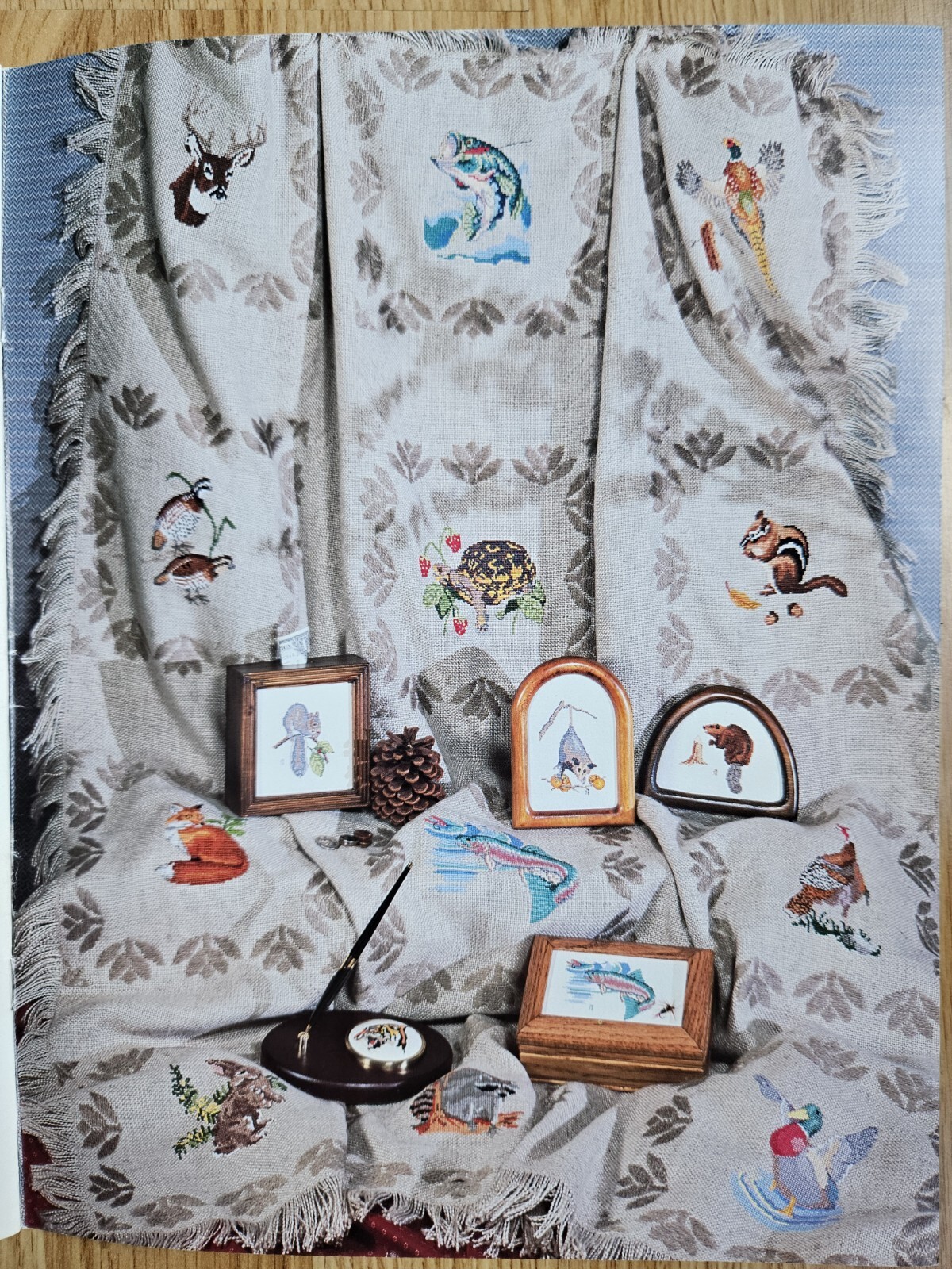 Wildlife Classics Country Cross Stitch Pattern Book book 63 Soft Cover 28 Pages