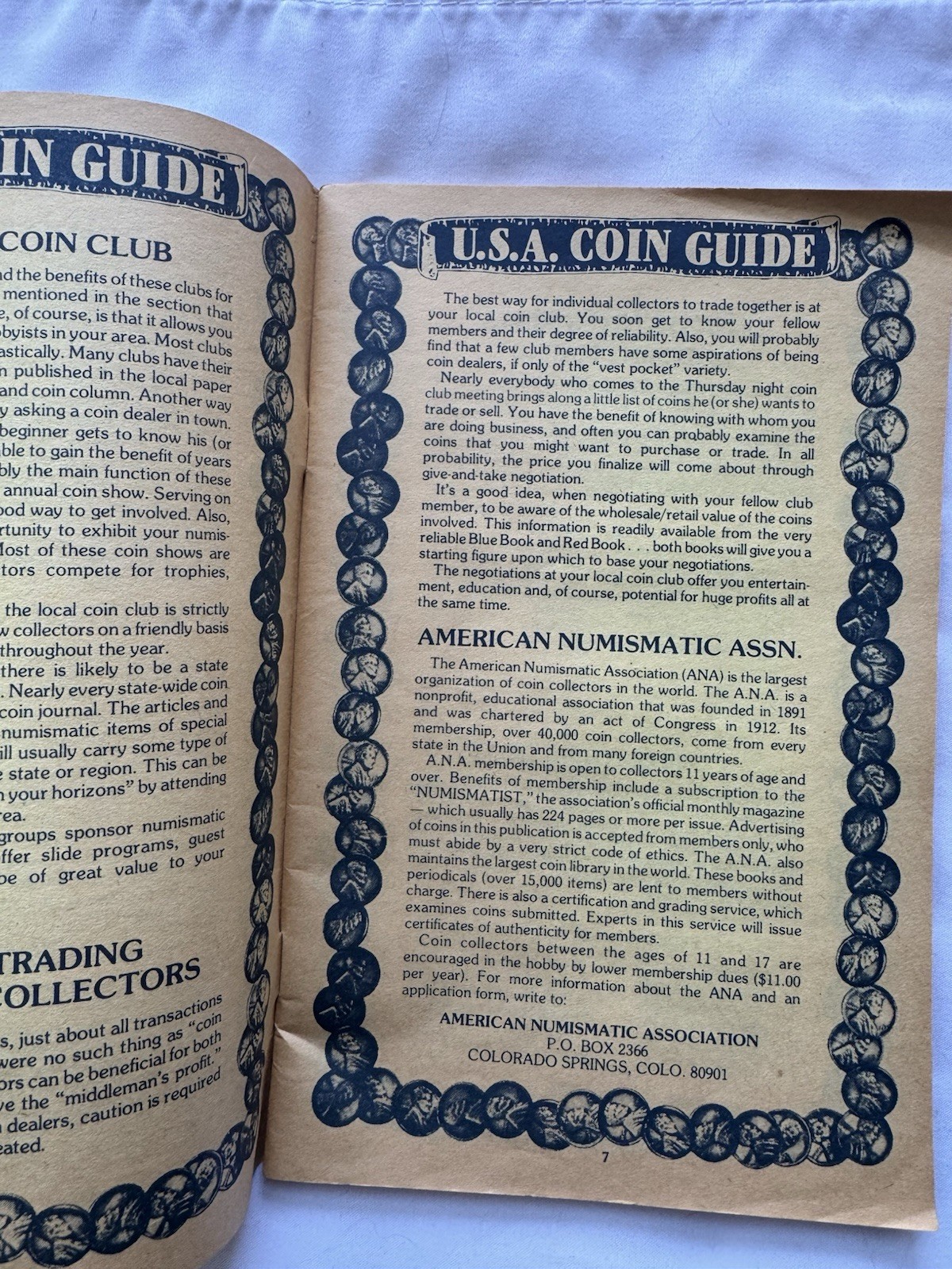 Vintage Jetco USA Coin Guide Rare Coin Worth 8 1/4” X 5.5” Jack Aboff 62 Pages