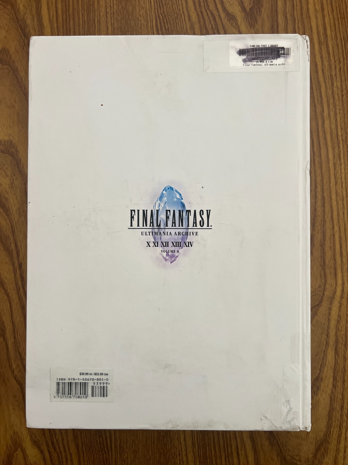 ACCEPTABLE EX-LiB Final Fantasy Ultimania Archive (Volume 3) By Square Enix