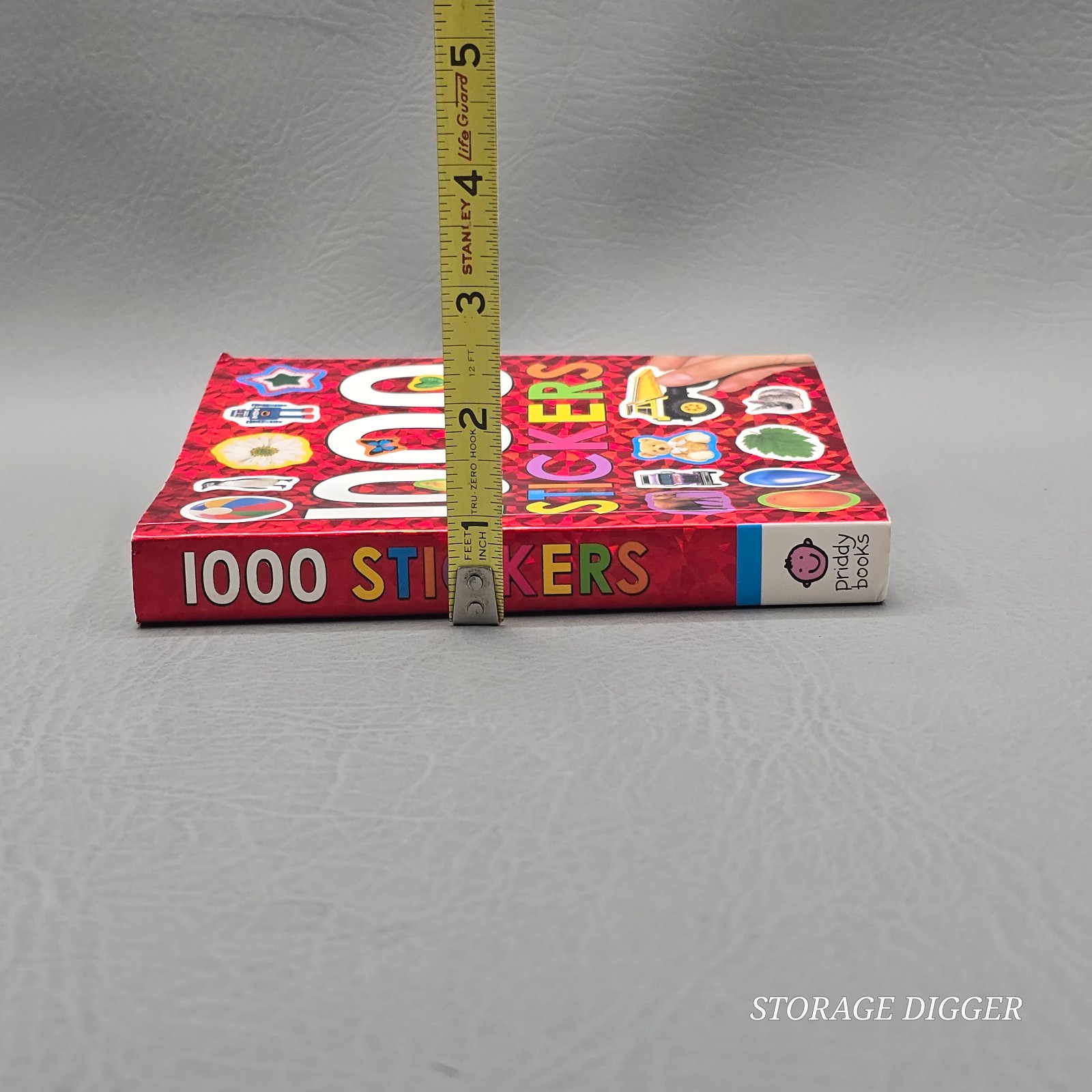 1000 Stickers: Pocket-Sized by Roger Priddy Sticker Fun Activity Book Paperback
