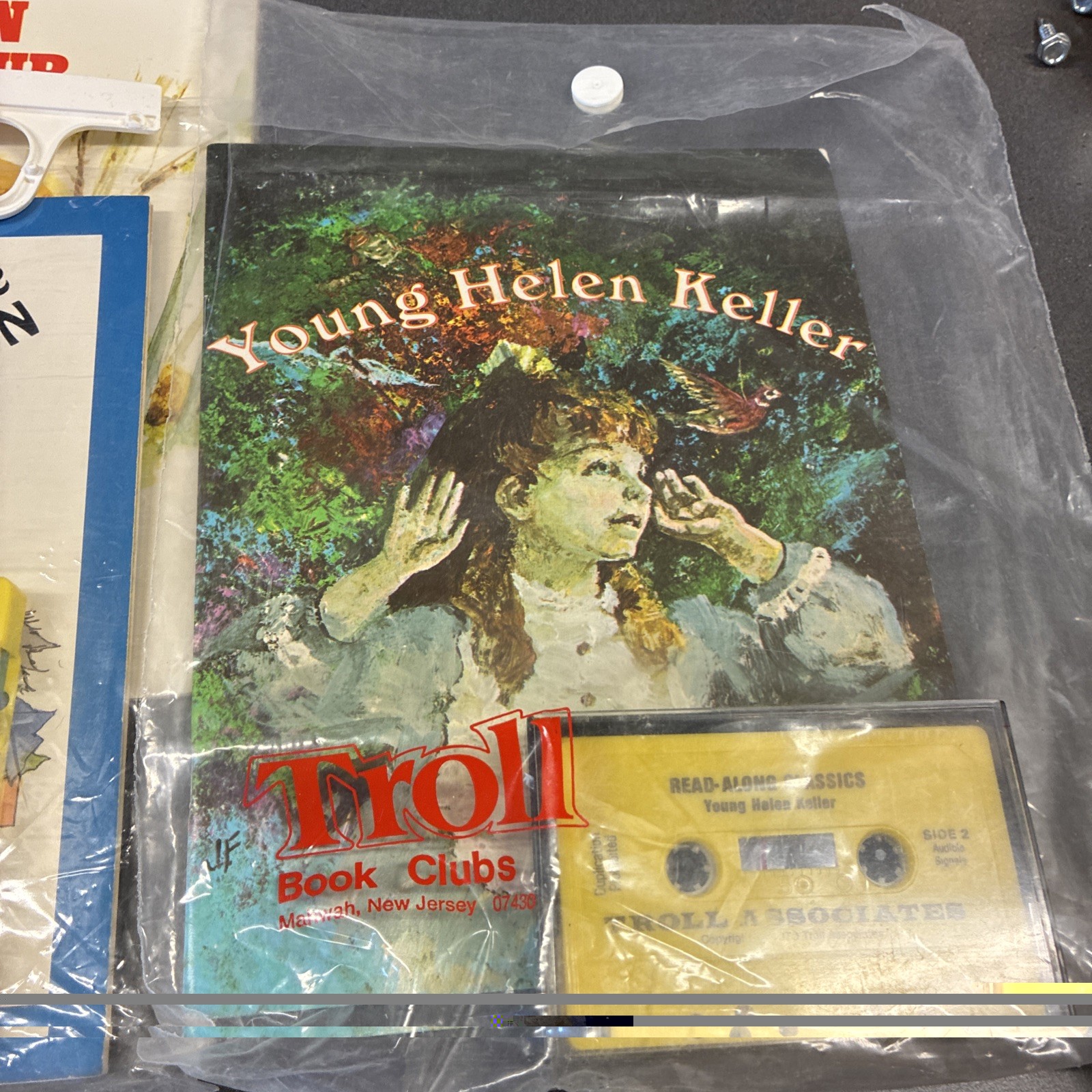 Lot Of 15 Vintage Troll Book Clubs Read -along Classics Books W/ Cassette Tapes