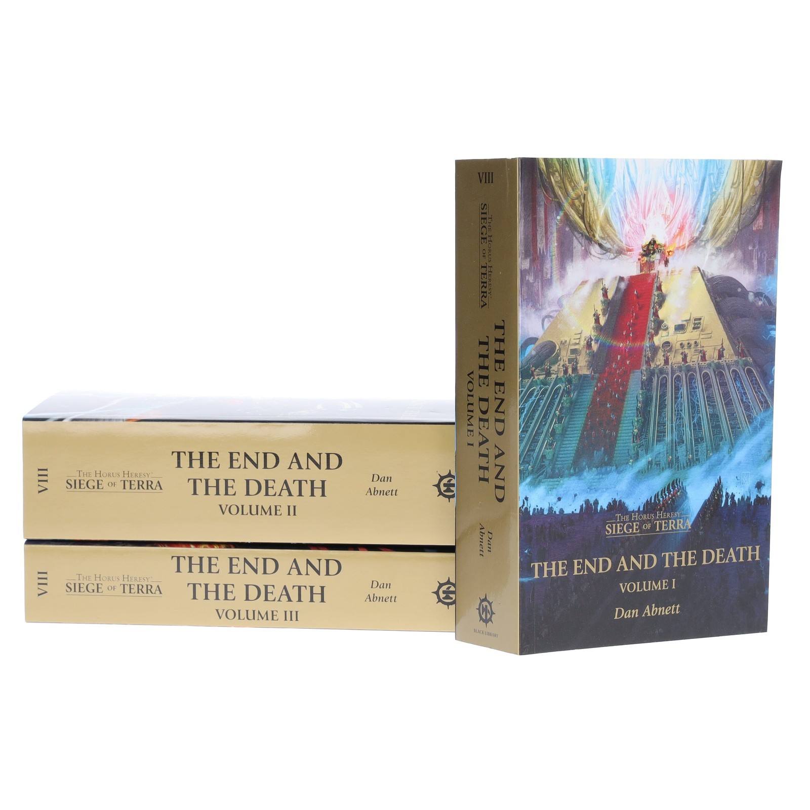 The Horus Heresy: Siege of Terra (Vol 1-3) by Dan Abnett 3 Books Set – PB