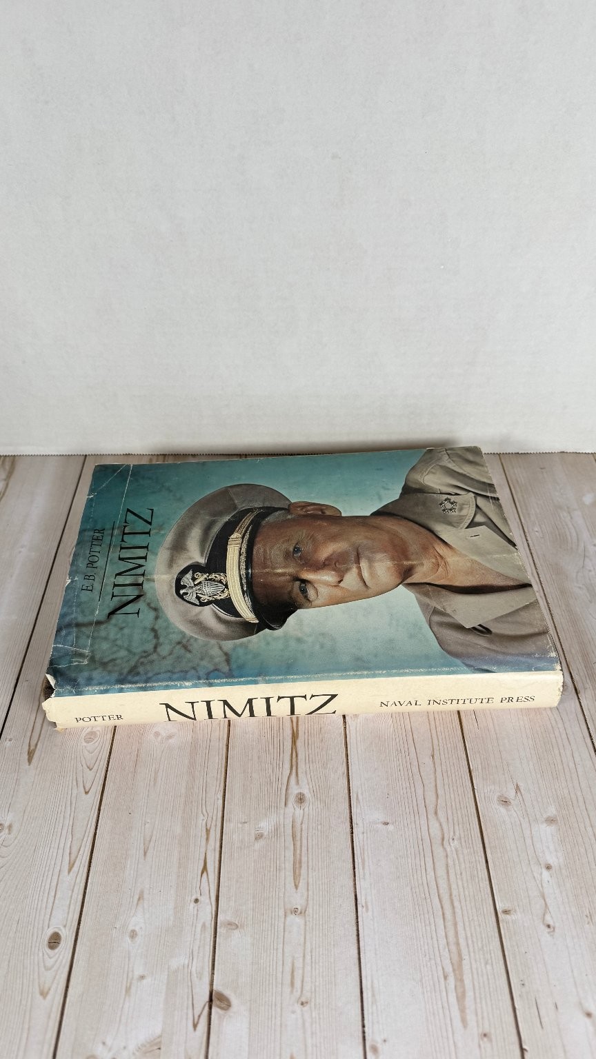 Nimitz E.B. Potter 1976 Signed Biography Admiral Naval Institute Press