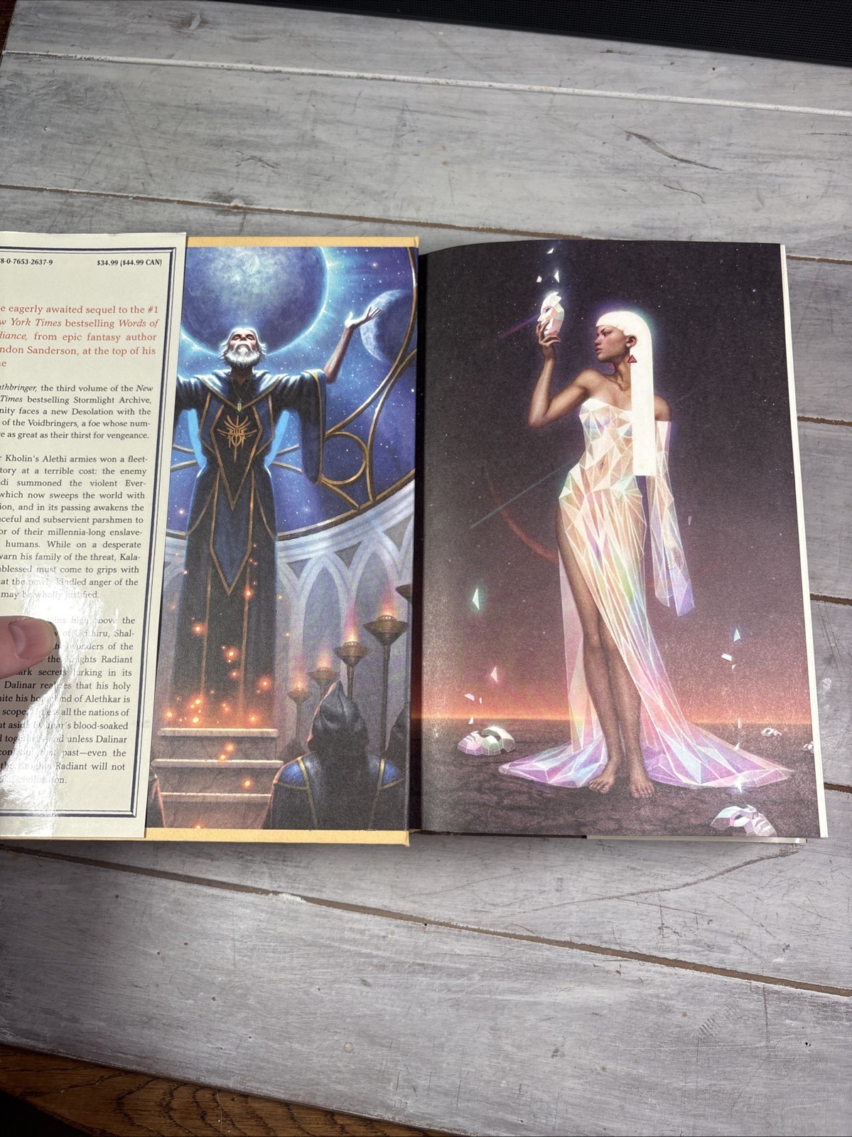 Oathbringer by Brandon Sanderson Hardcover – First Edition, 2nd Printing