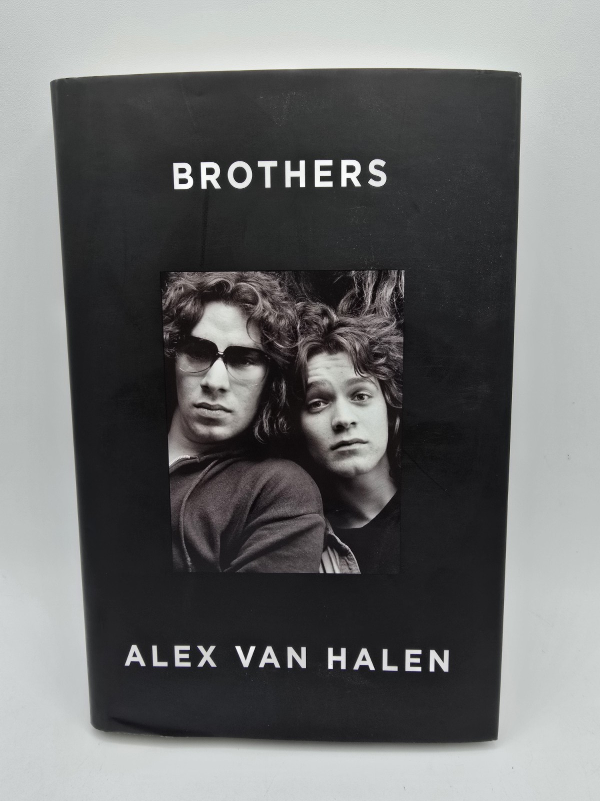 Alex Van Halen SIGNED BOOK Brothers FIRST EDITION Hardcover With Error Ooops