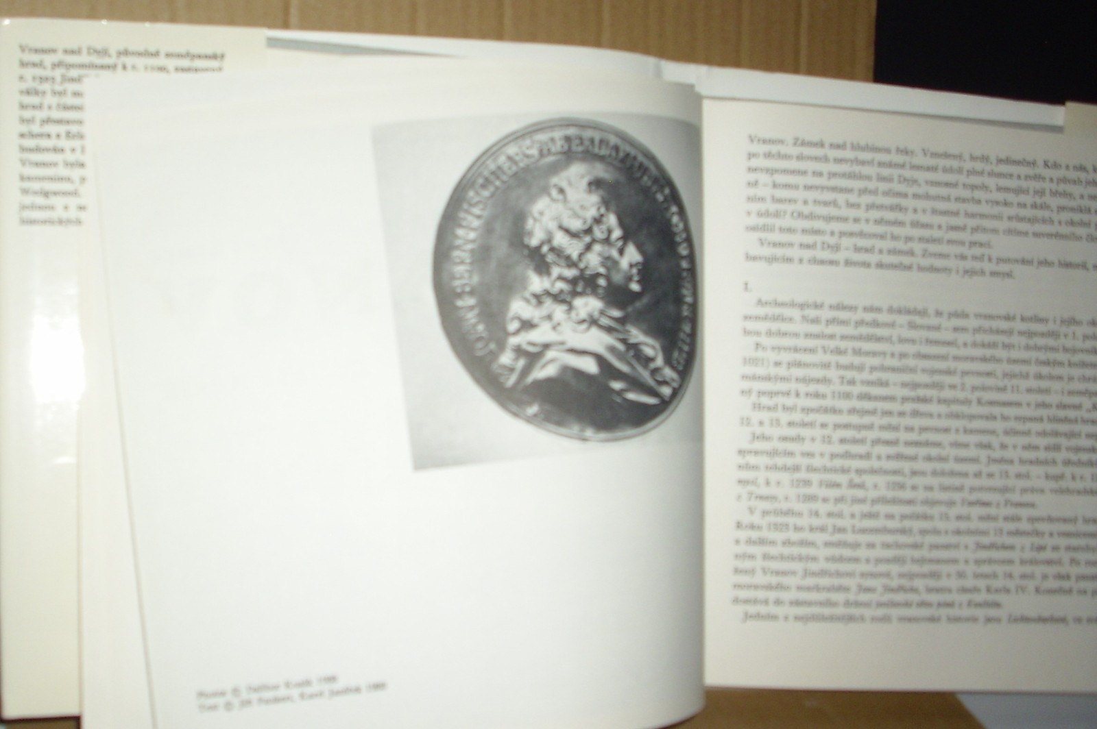 Czechoslovak Statni Zamek State Capital Vranov Nad Dyjiby Dalibor Kusak 1988 HC