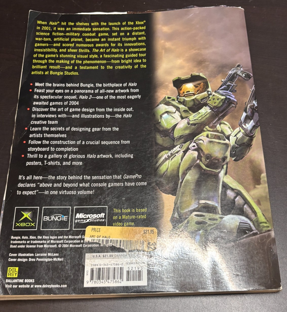 The Art of Halo Creating a Virtual World Eric Trautmann 2004 Paperback