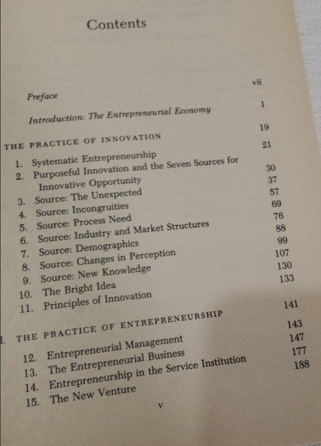 Innovation and Entrepreneurship Practice and Principles Drucker Business Ppb