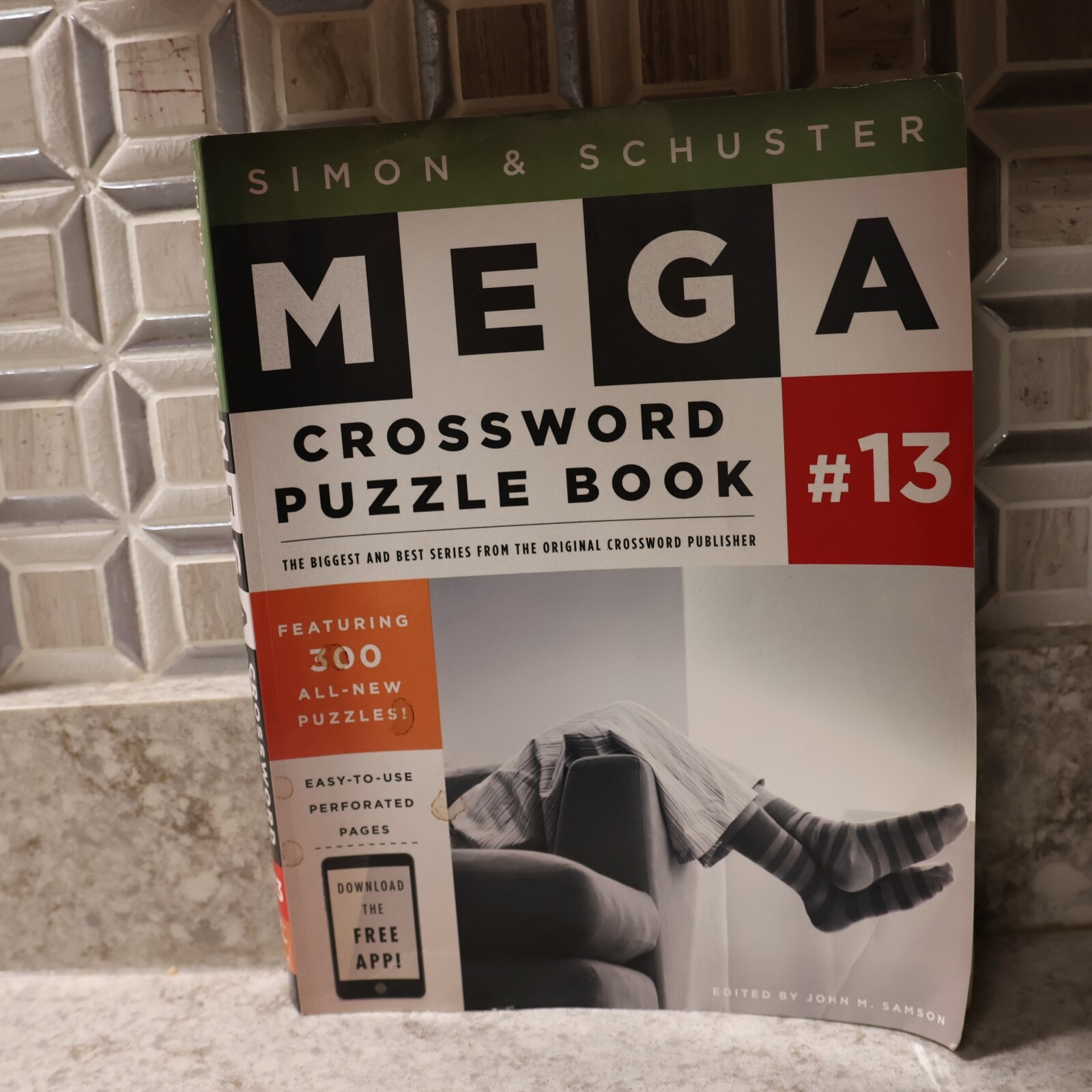 Simon & Schuster Mega Crossword Puzzle Book #13 by Samson, John M.