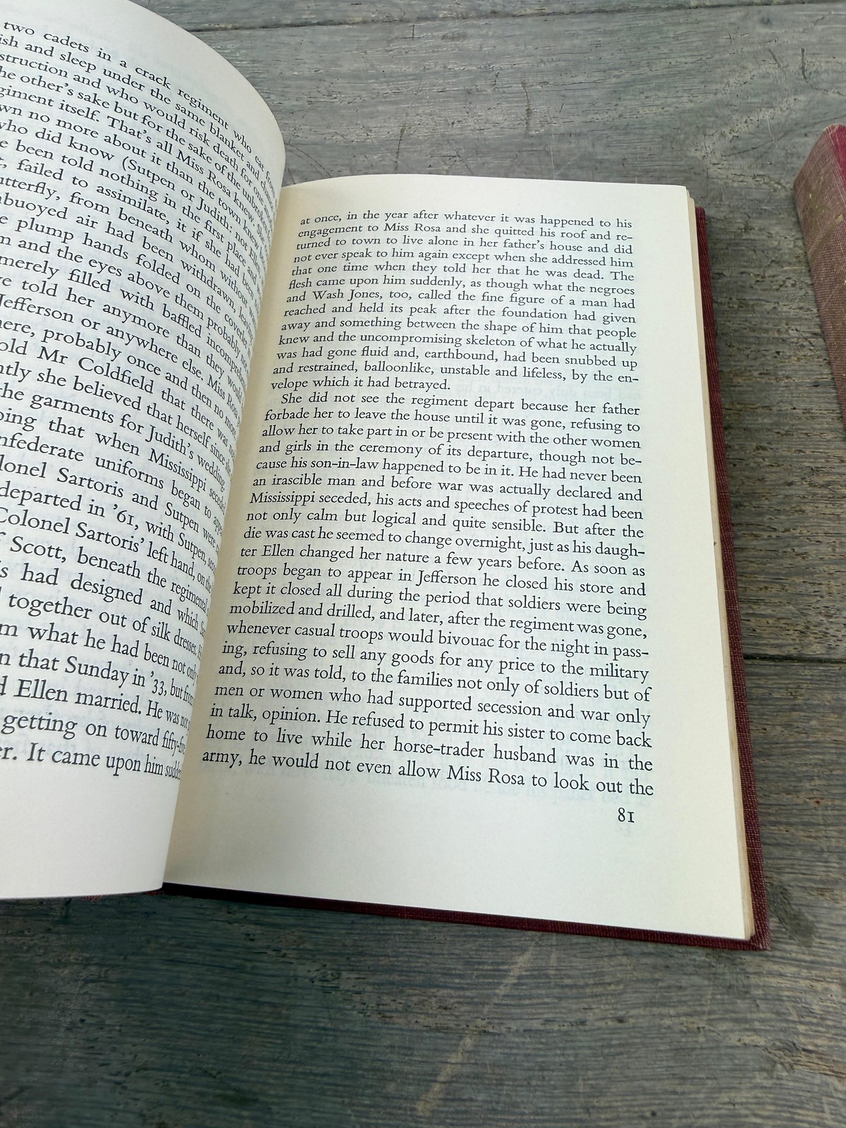 Vintage William Faulkner Absalom & Go Down Moses Red HC Lot 2 Modern Library