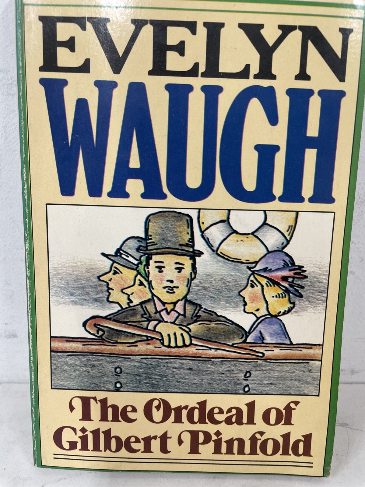 Vintage Lot Of 5 Evelyn Waugh Paperback Books Copyright 1955 Republished 1979