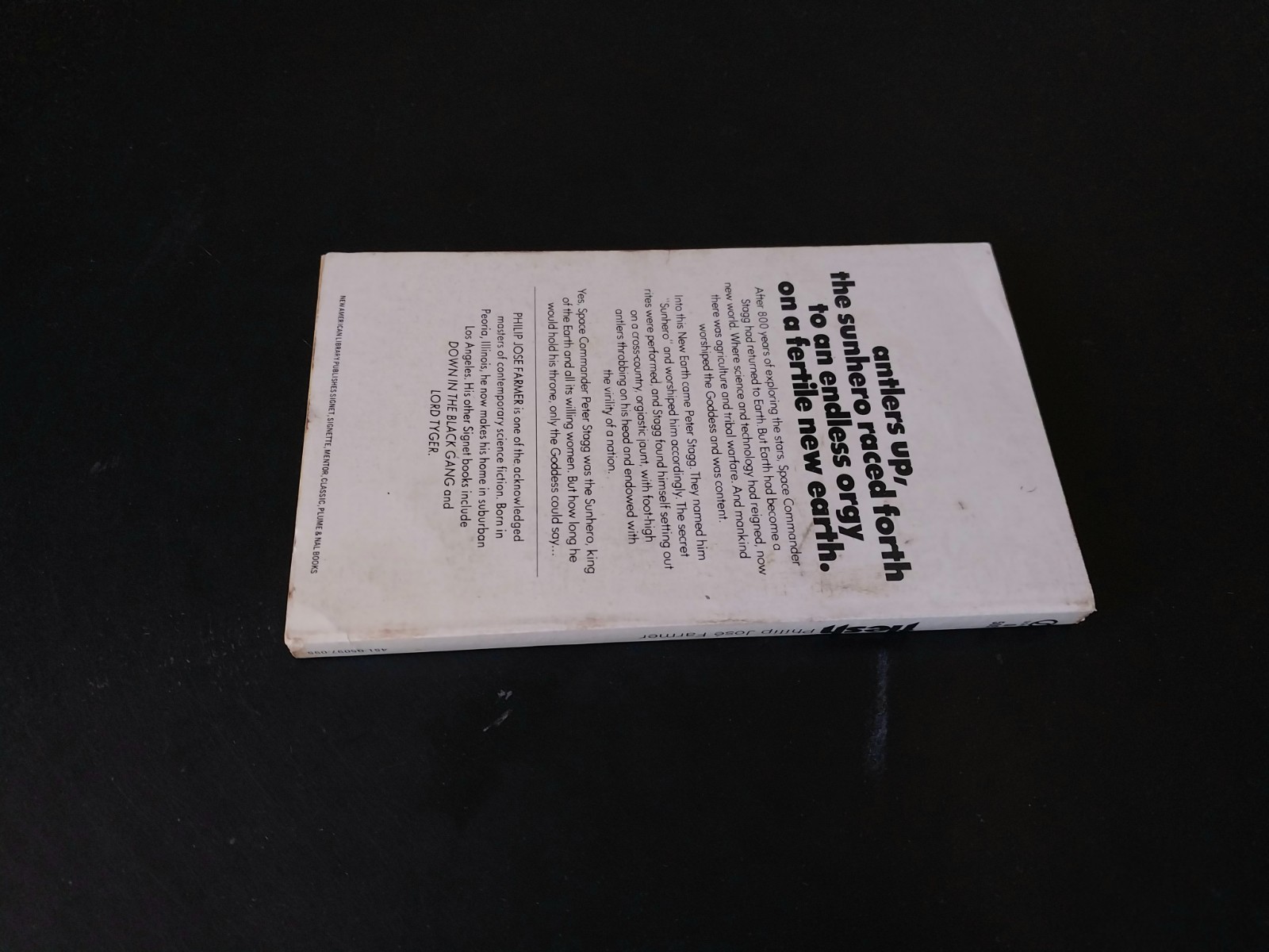 Philip Jose Farmer – Flesh – Signet 3rd Printing