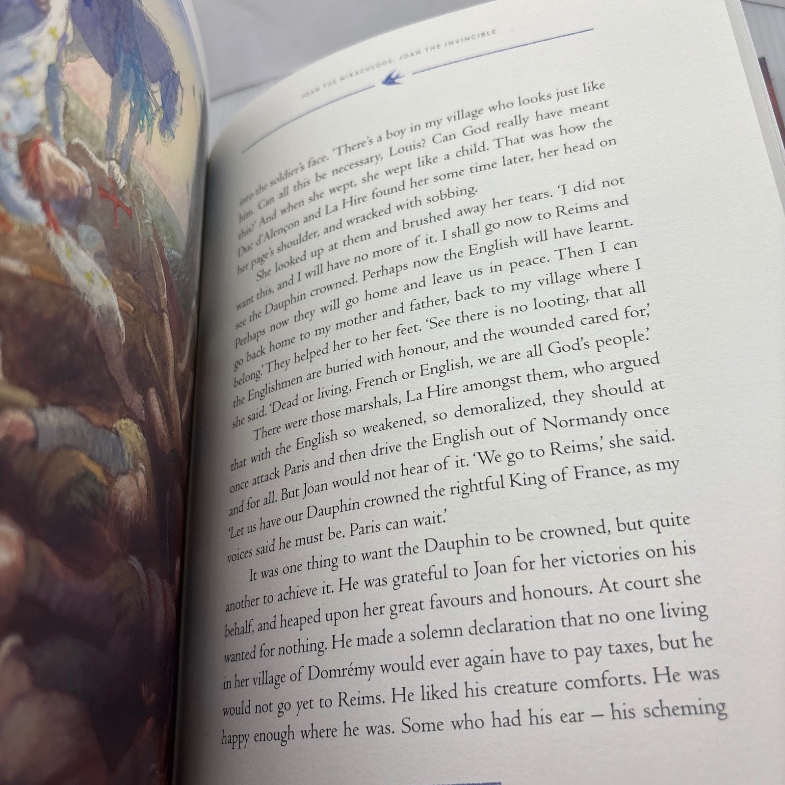 Joan of Arc by Michael Morpurgo & Michael Foreman Children’s Illustrated Book