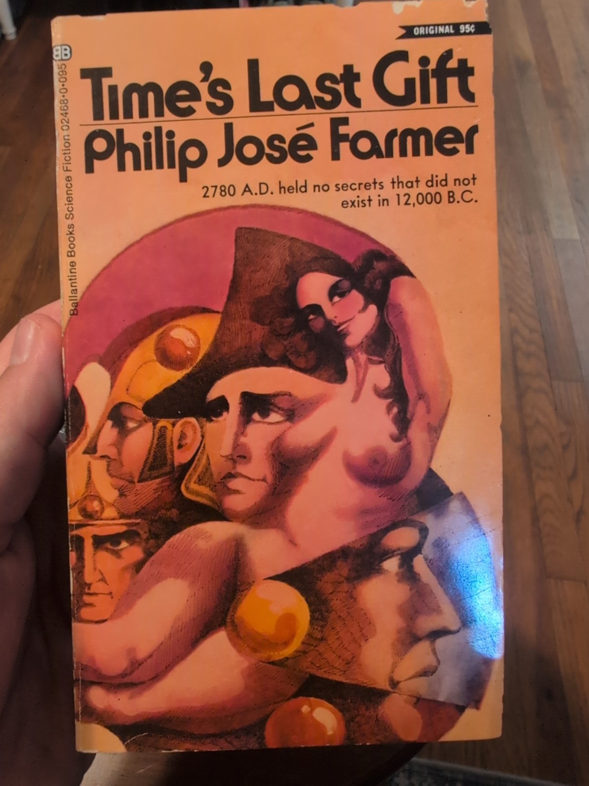 Scifi Book Lot Of 2 Time’s Last Gift + Unreason Mask by Philip Jose Farmer