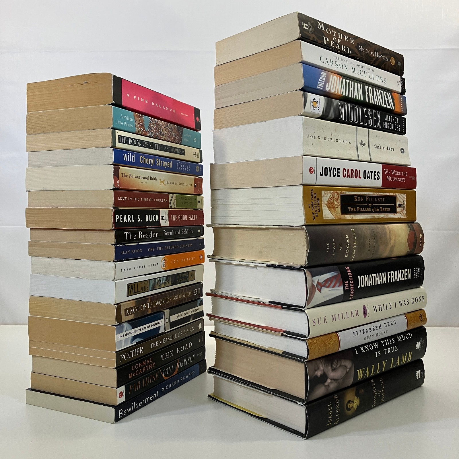 30 Misc Oprah’s Book Club HCDJ & TPB Lot Buck Lamb Miller Oates Mistry Franzen