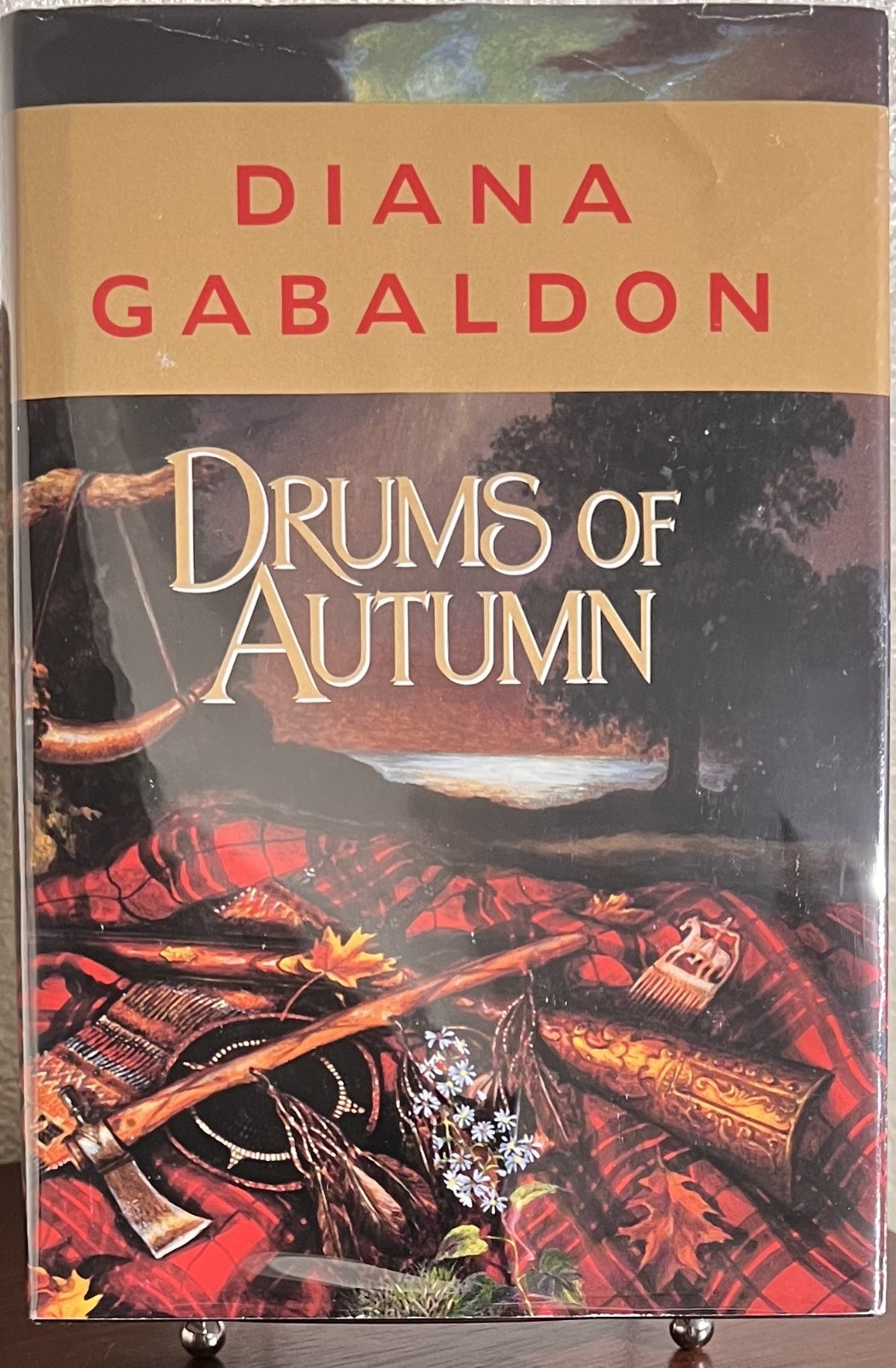 Outlander #4: DRUMS OF AUTUMN by Diana Gabaldon (1997, Hardcover) BCE
