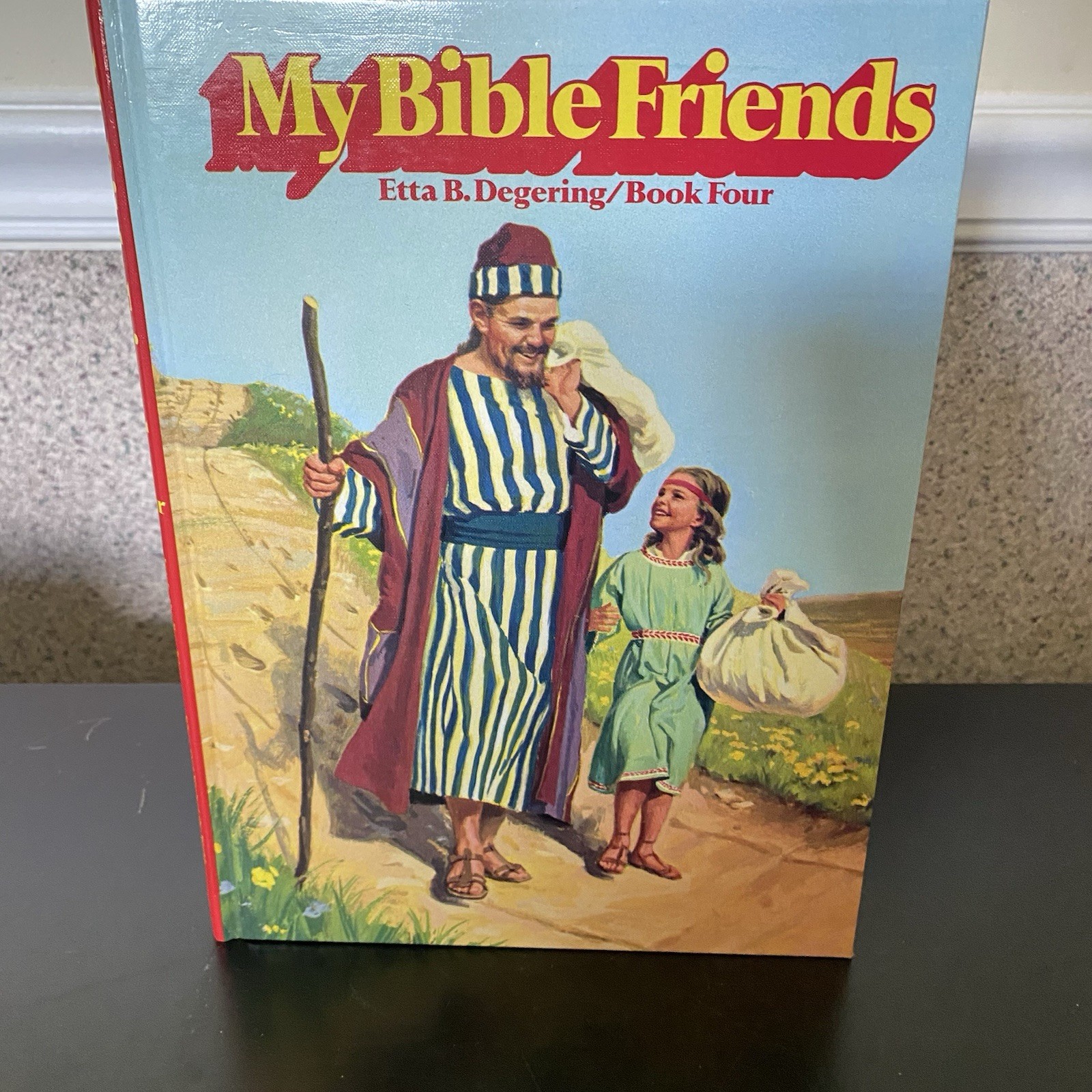My Bible Friends 4 Volumes Etta B. Degering Books 2,3,4,5 SDA 1977 LIKE NEW