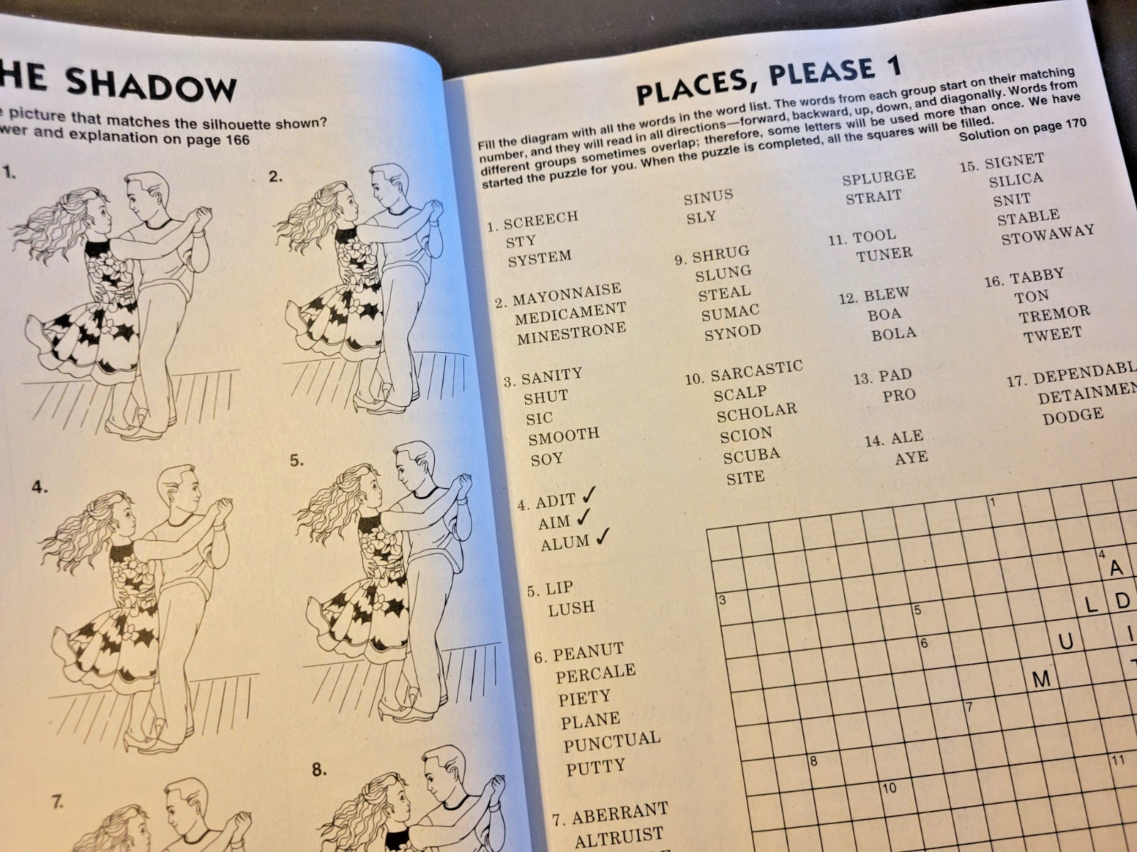 Lot of 2 Variety Puzzle Books by PENNYPRESS – Approved & Family Puzzles & Games