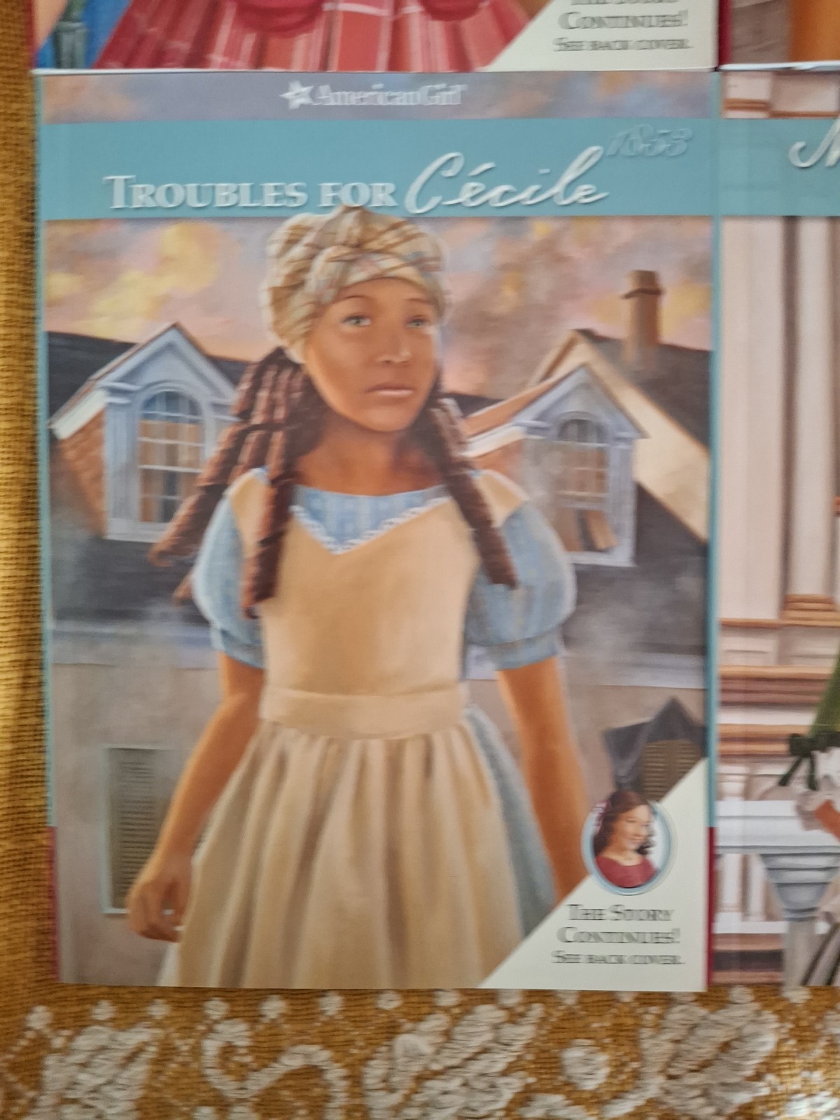 Cecile and Marie-Grace American Girl Doll Book Box Set Collection 6 Books EUC