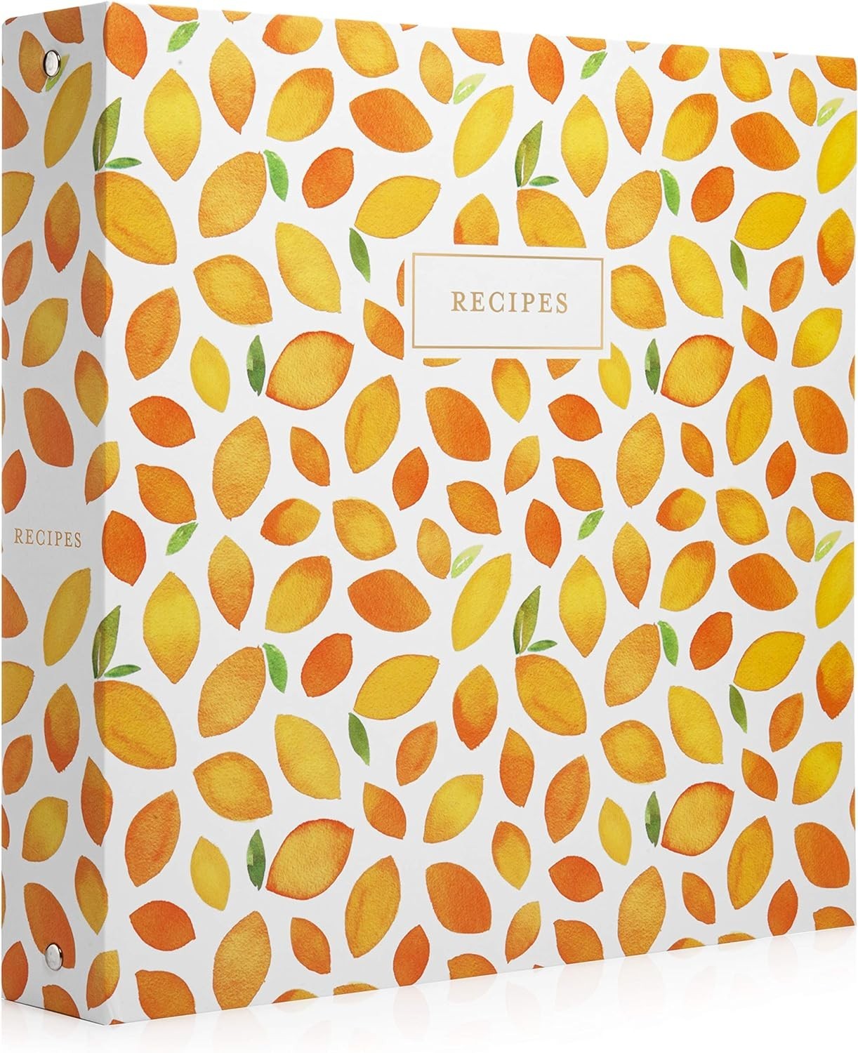 Timeless 8.5″ x 11″ Recipe Binder with Spill-Proof Sleeves for Keepsake Recipes