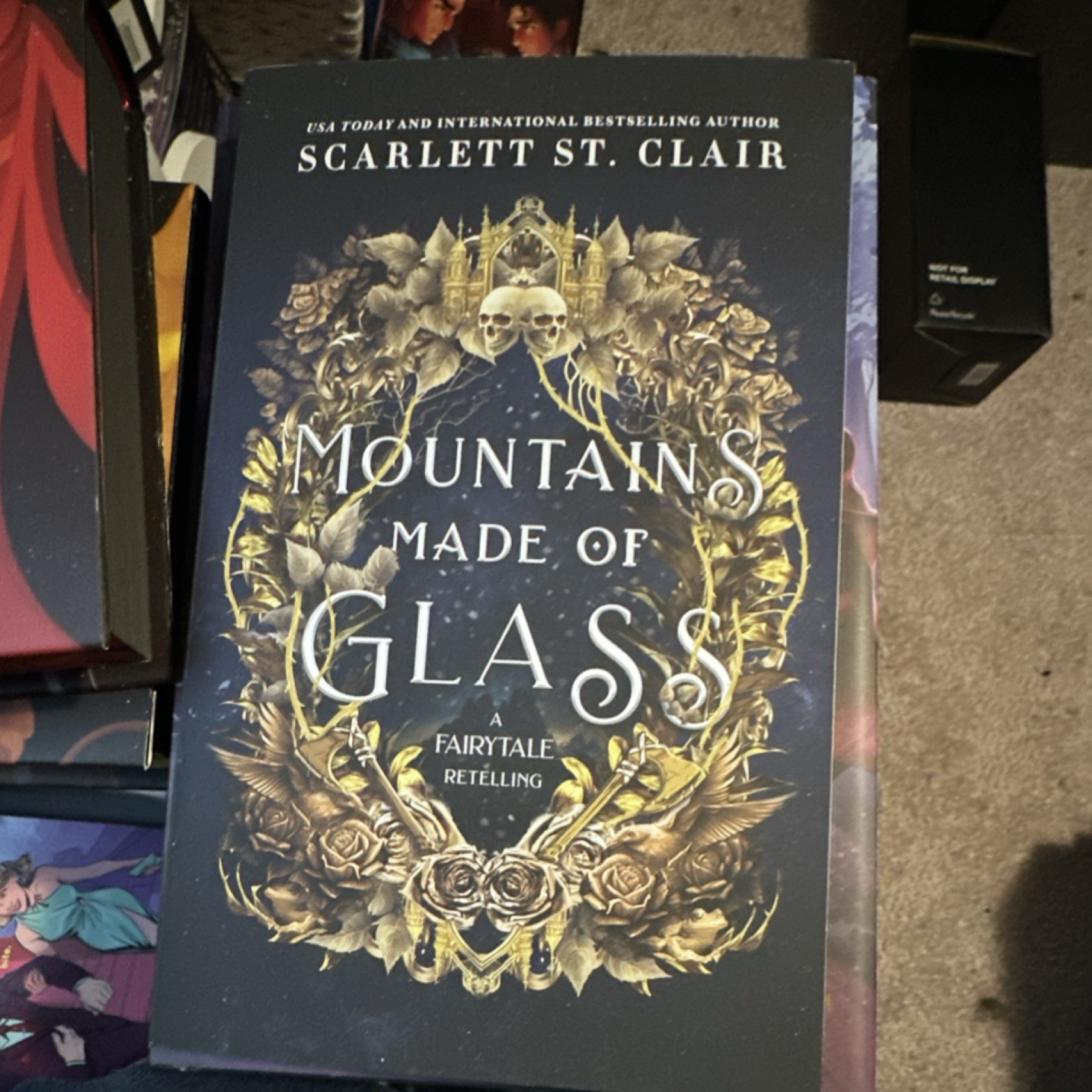 Scarlett St. Clair Mountains Made of Glass Hardcover Bloom Books Fantasy Romance