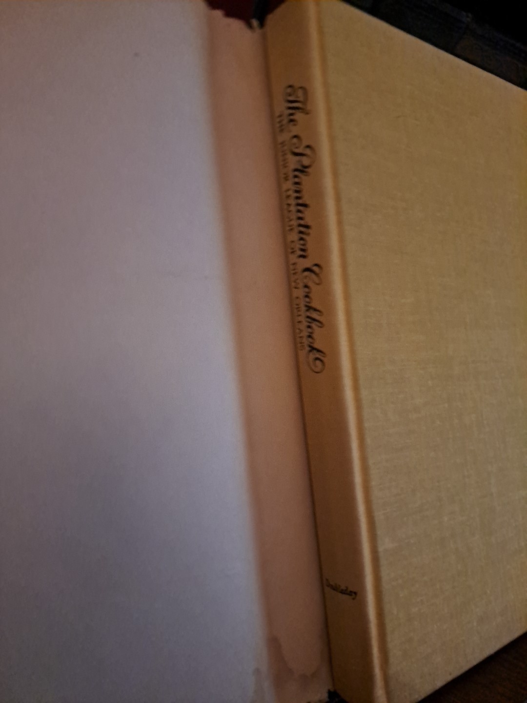 THE PLANTATION COOKBOOK Junior League New Orleans Cookbook 1972 HCDJ Free Ship