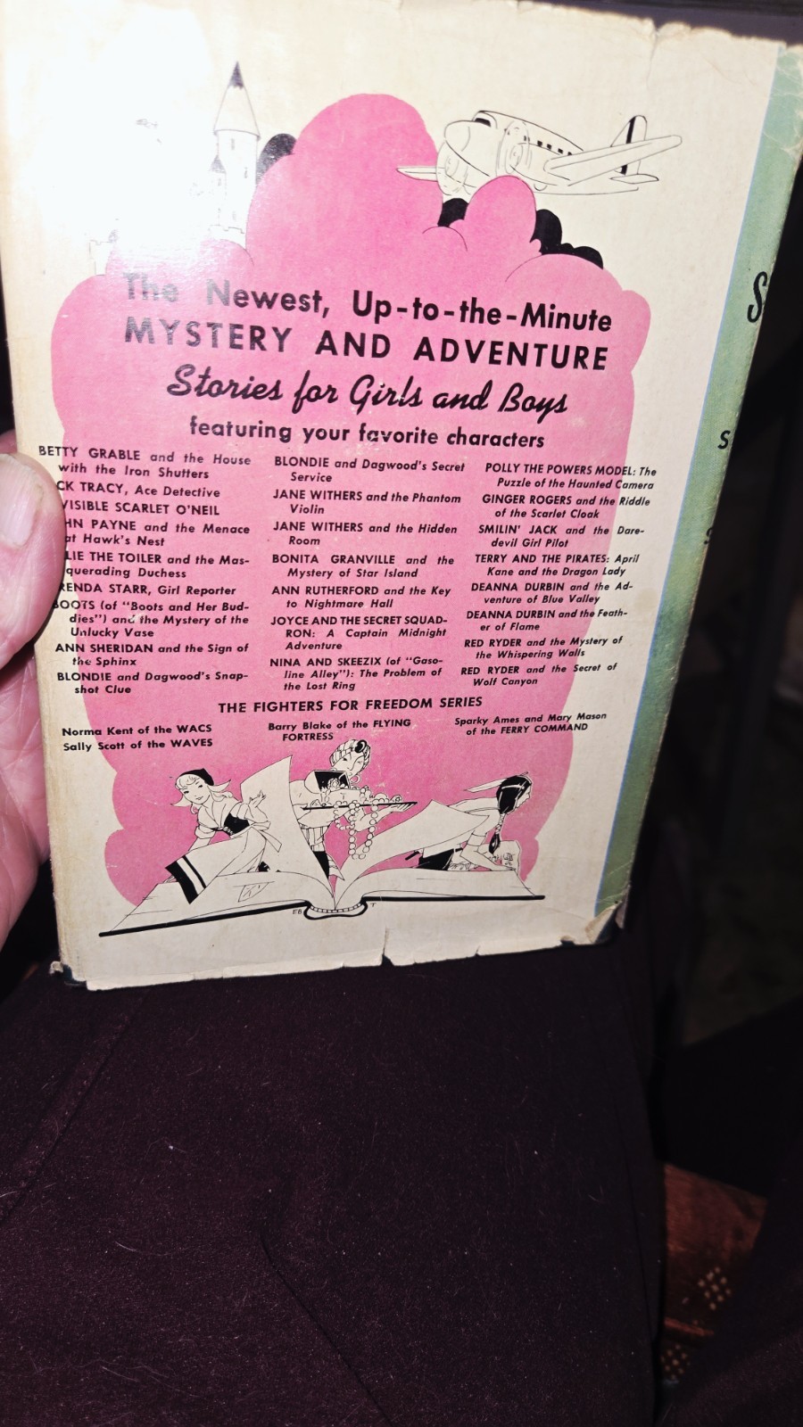 Ann Sheridan And The Sign Of The Sphinx, By Kathryn Heisenfelt 1943 DJ Hardback