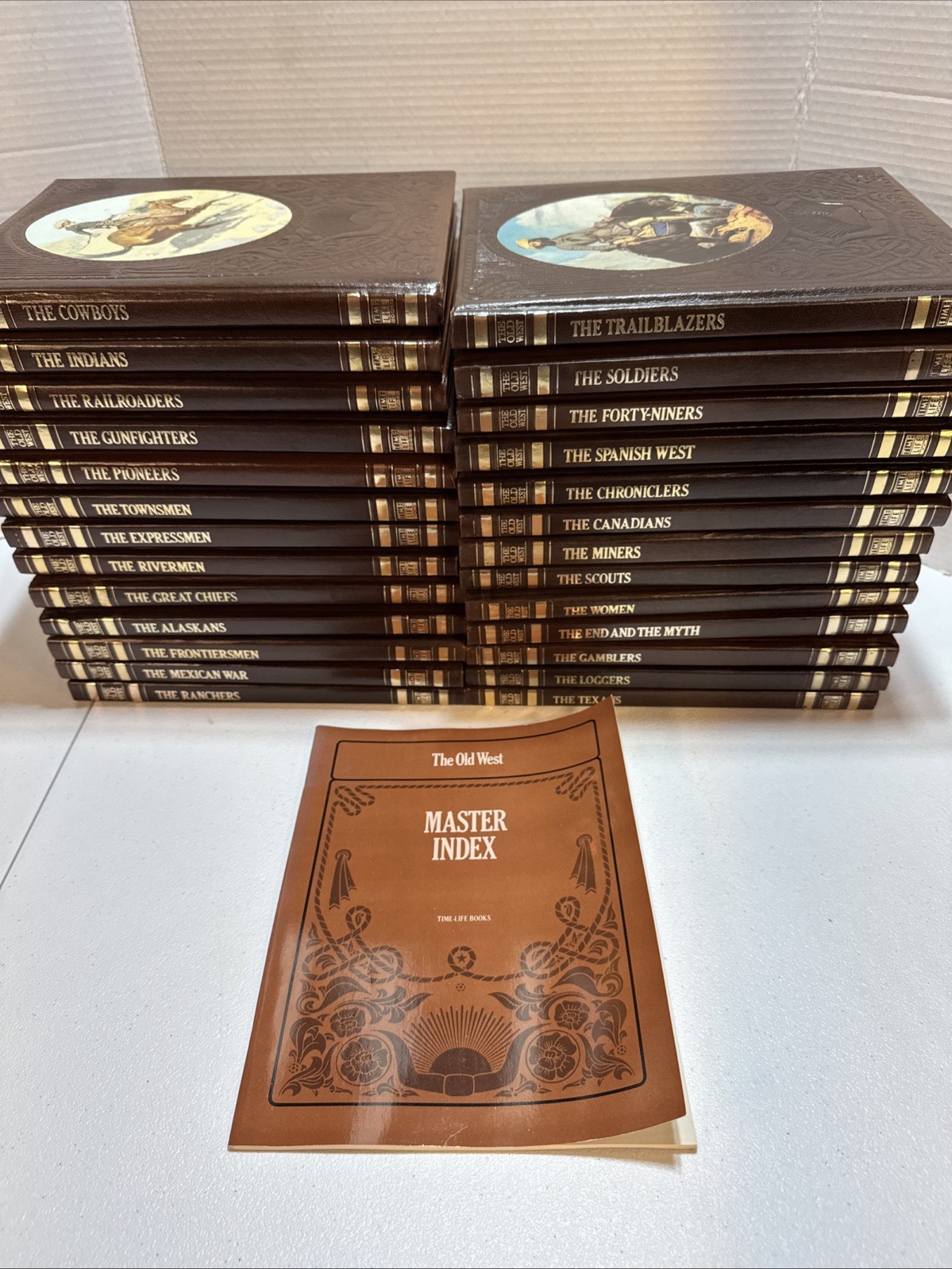 Time Life Books THE OLD WEST Complete Set 26 Volumes Plus Master Index Vintage