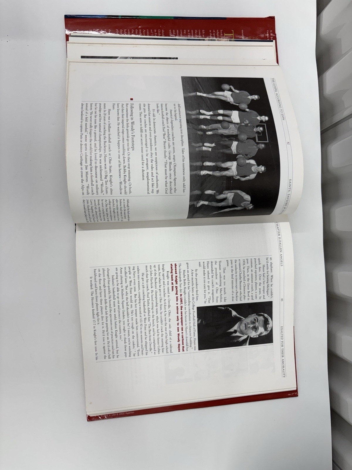 The Gospel According to ESPN Hardcover Book 1st Edition Hunter S Thompson 2002