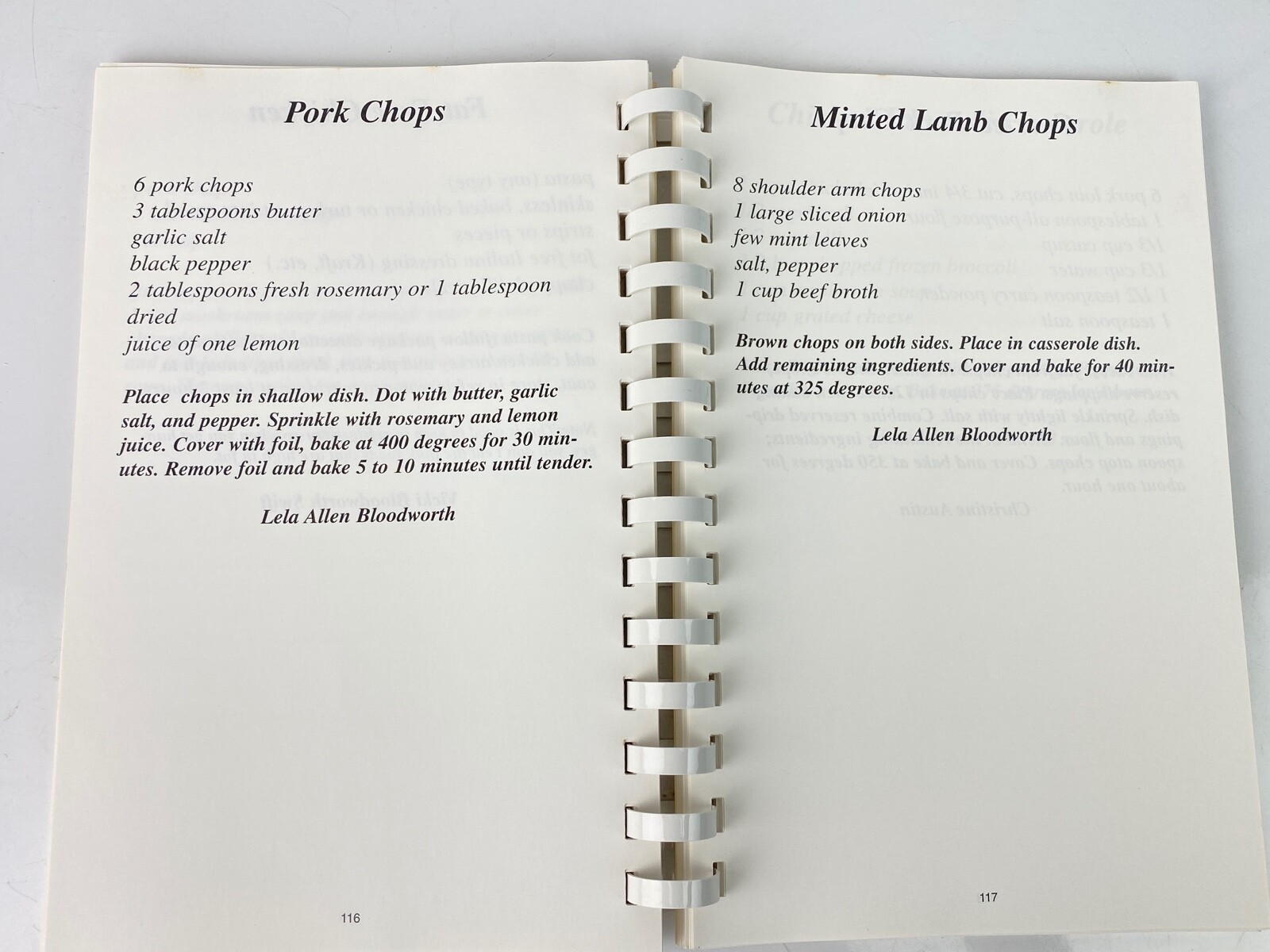 Cherished Recipes from ‘The Farm’ by Christine Austin 1997 Paperback Signed