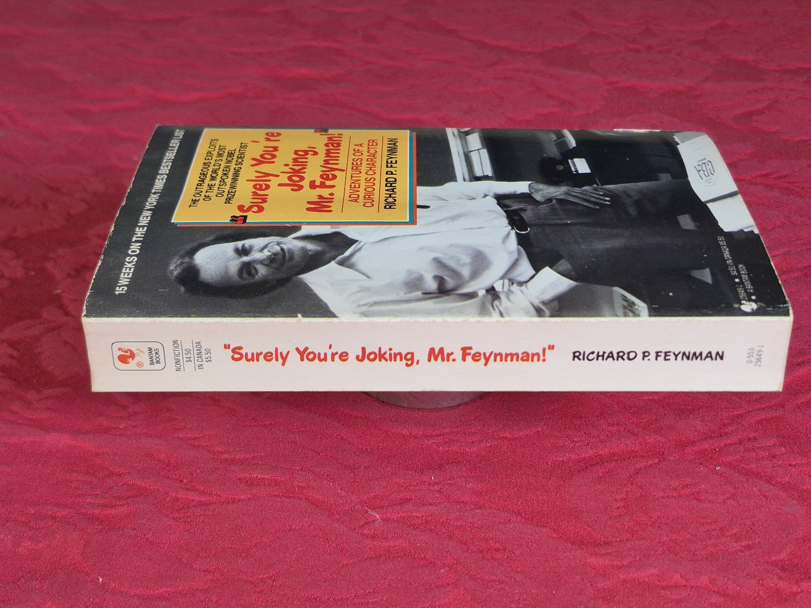 “Surely You’re Joking Mr. Feynman” – Richard P. Feynman – Bantam 1986 mmpb