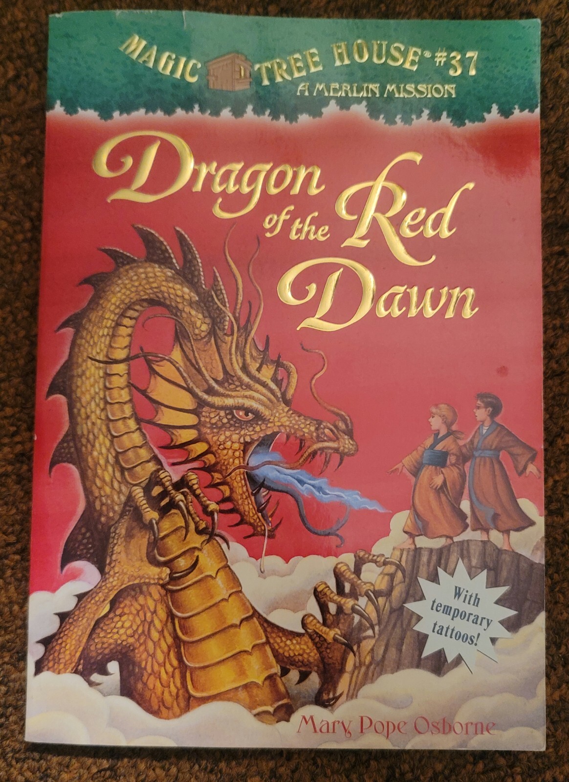 Dragon of the Red Dawn Magic Tree House Paperback New Book