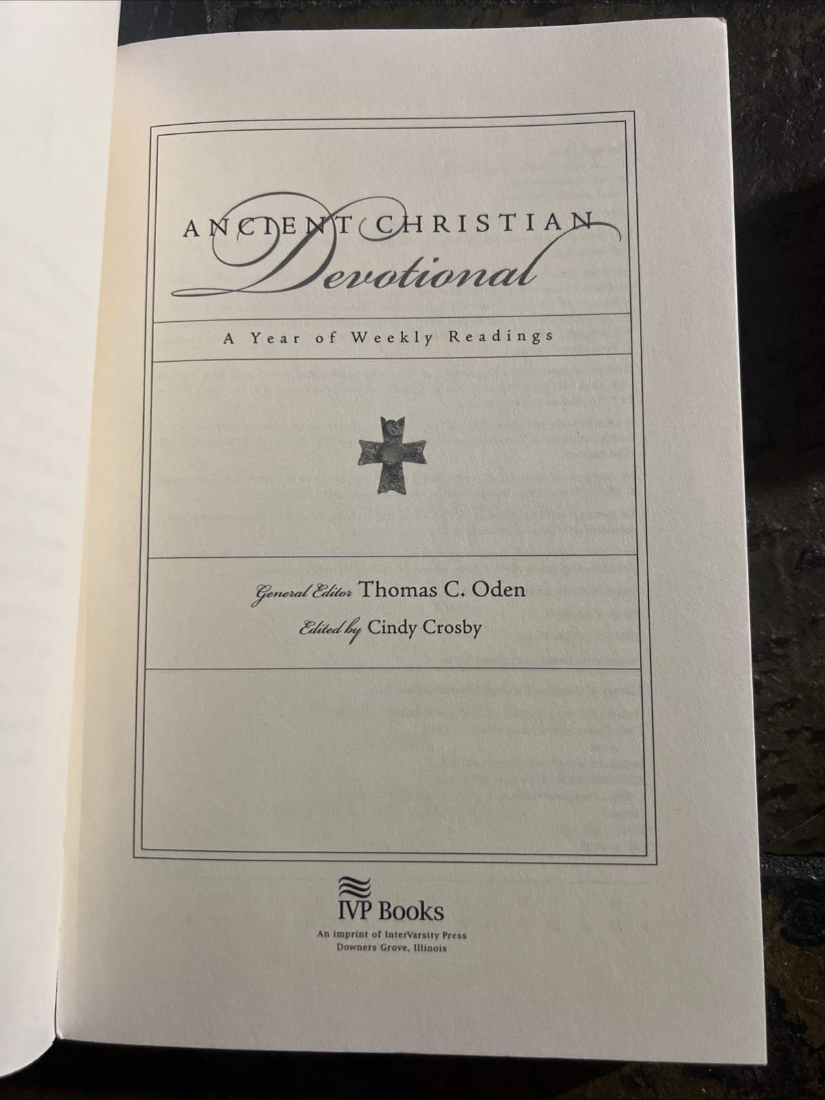 Ancient Christian Devotional : Lectionary Cycle C by Thomas C. Oden (2009