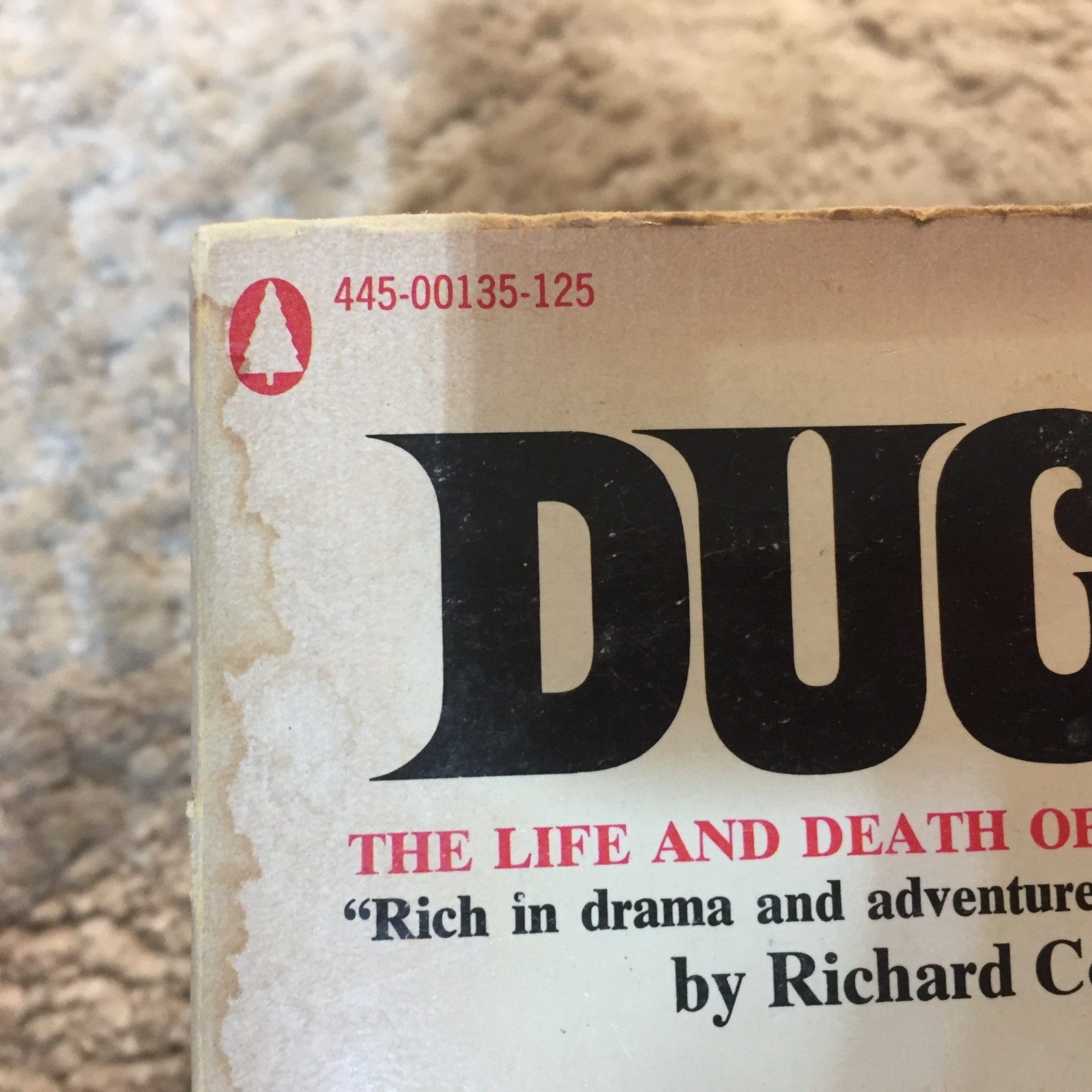 Duce! Military Biography Paperback Book by Richard Collier Popular Library 1971