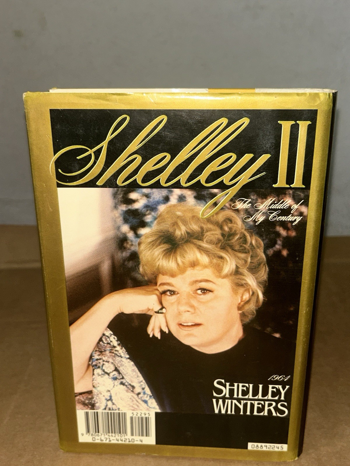 Shelley II: The Middle of My Century By Shelley Winters 1st Edition HC + DJ