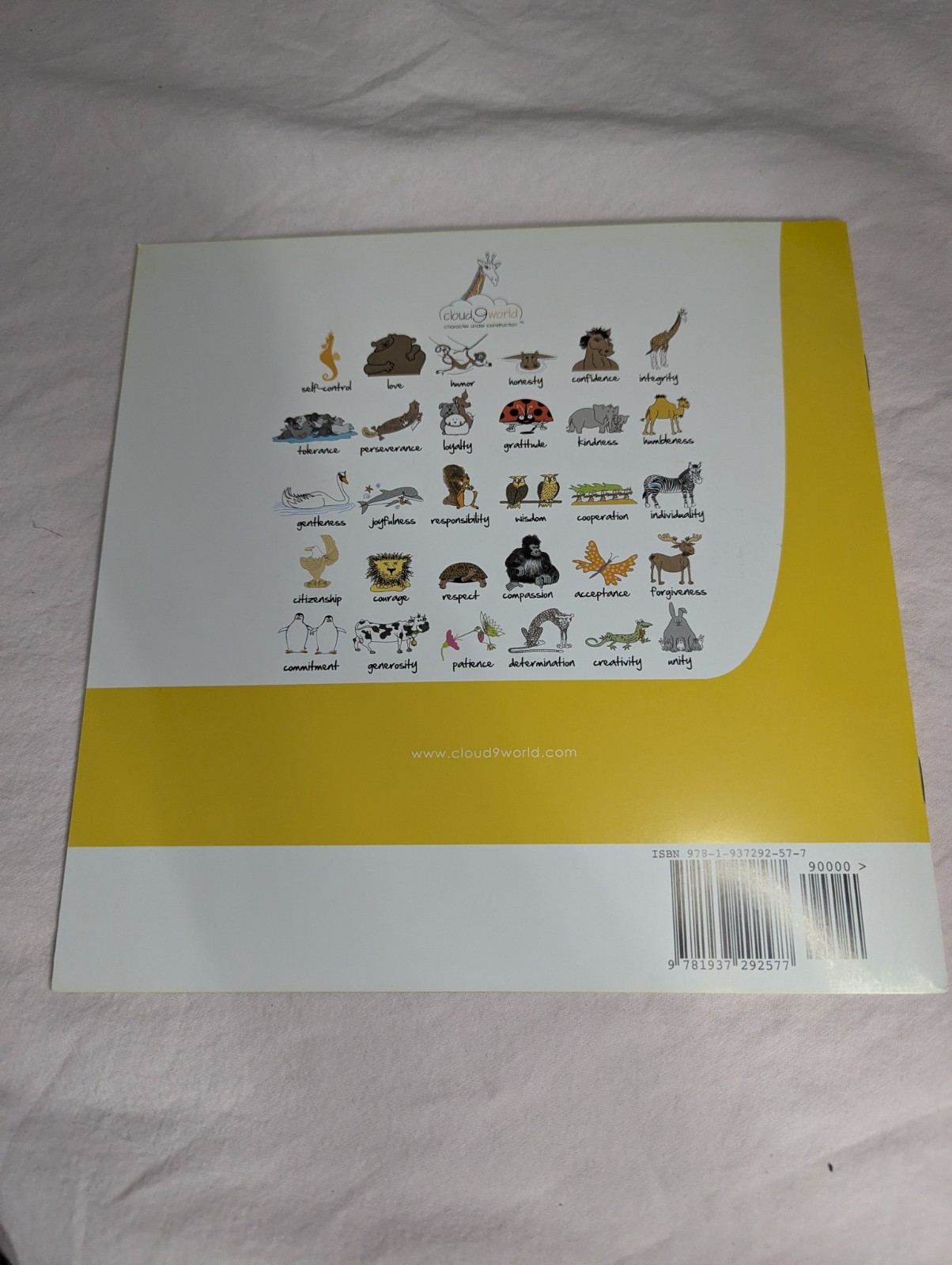 Home School Teacher Cloud 9 world character book KINDNESS Kindergarten -1st
