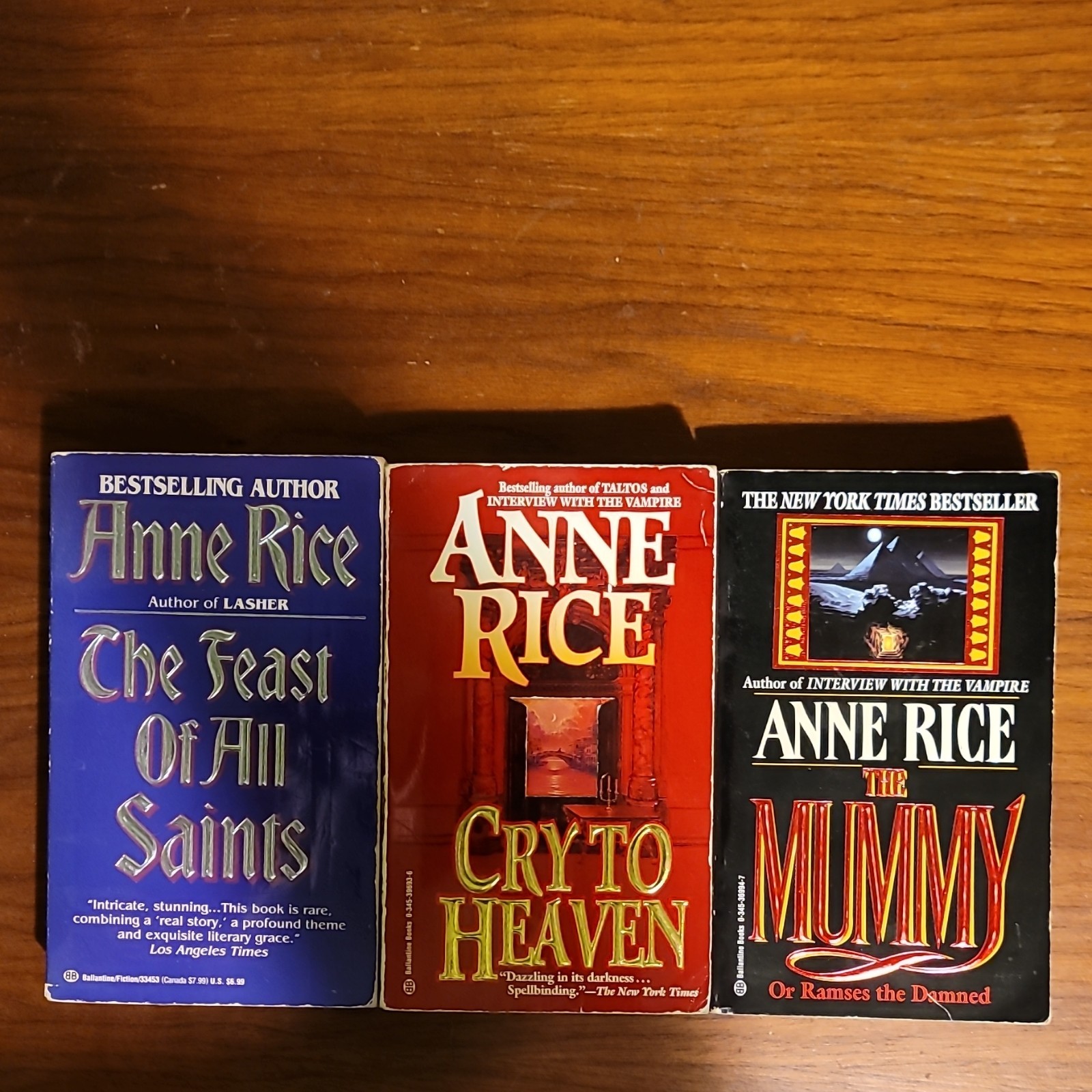 Anne Rice Vampire & Witch Chronicles + Other Books (1st Edition HB) PB Lot of 20