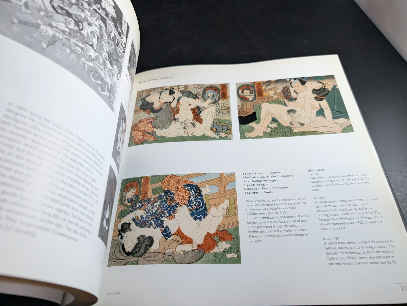 x2 Art Book Lot Heroes & Ghosts Japanese Prints by Kuniyoshi Ghosts & Demons LS