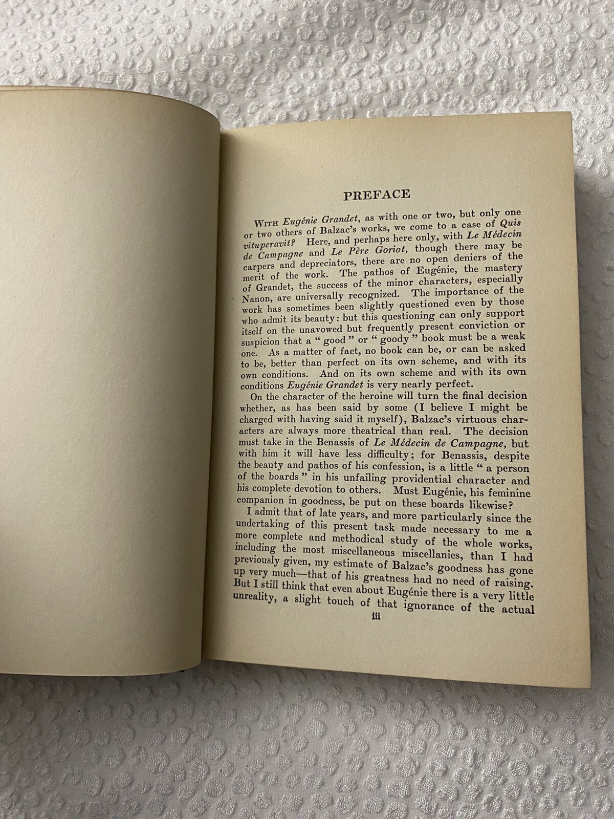 Honore De Balzac Hardcover Vintage Eugene Grander And Other Stories