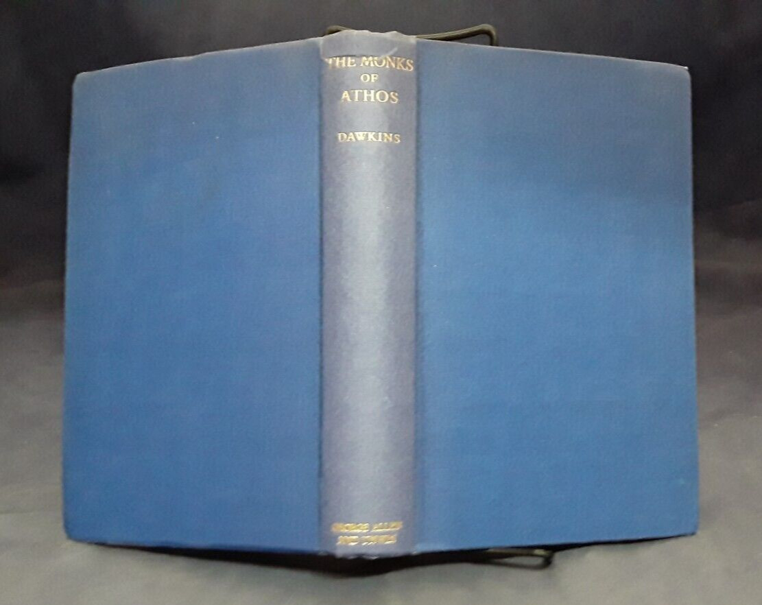 Monks Of Athos by R.M. Dawkins Allen & Unwin 1936 HB G 240809