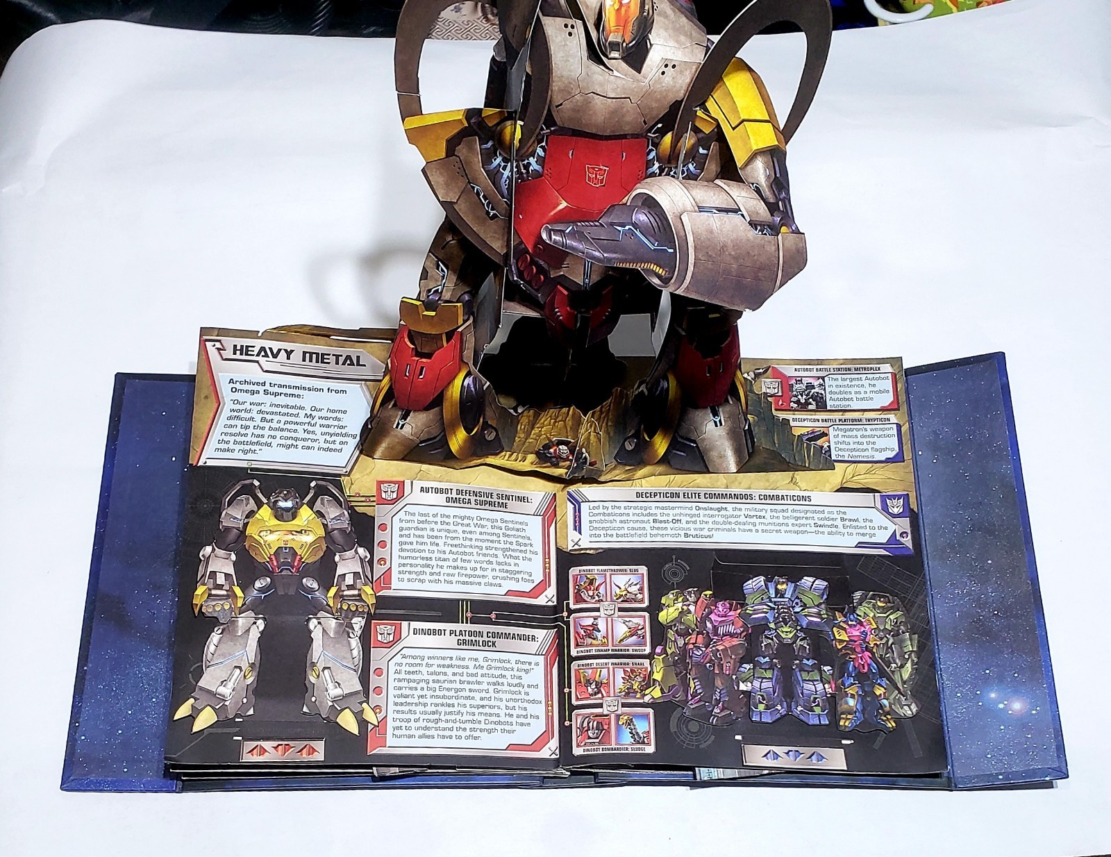 Transformers The Ultimate Pop-Up Universe Matthew Reinhart 2014 Book