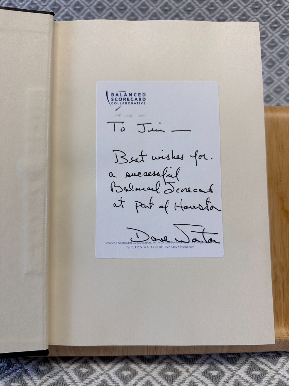 STRATEGY MAPS SIGNED BY DAVID P. NORTON,BY ROBERT S. KAPLAN