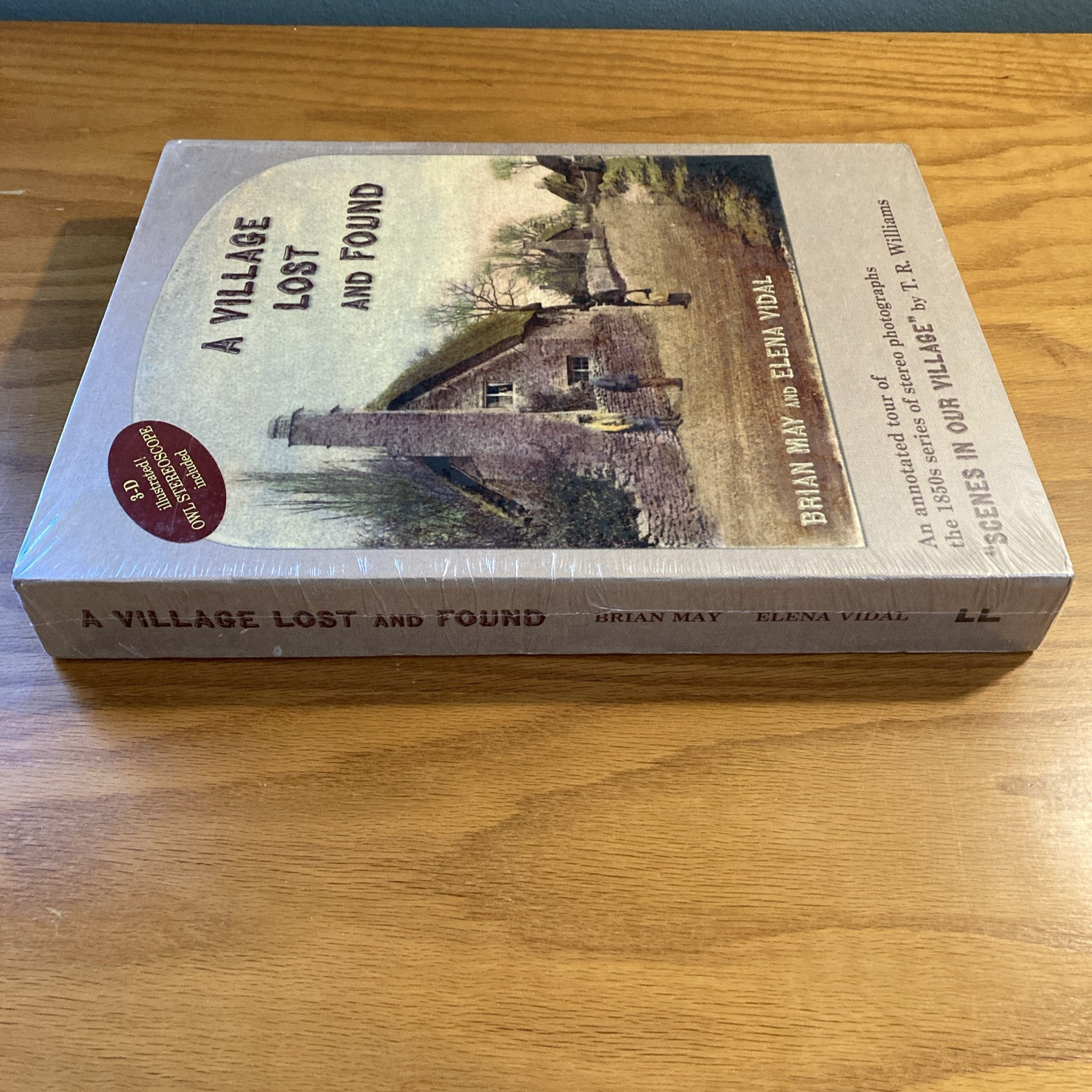 SEALED – A Village Lost and Found, Vidal and Brian May (2009, Hardcover) Queen
