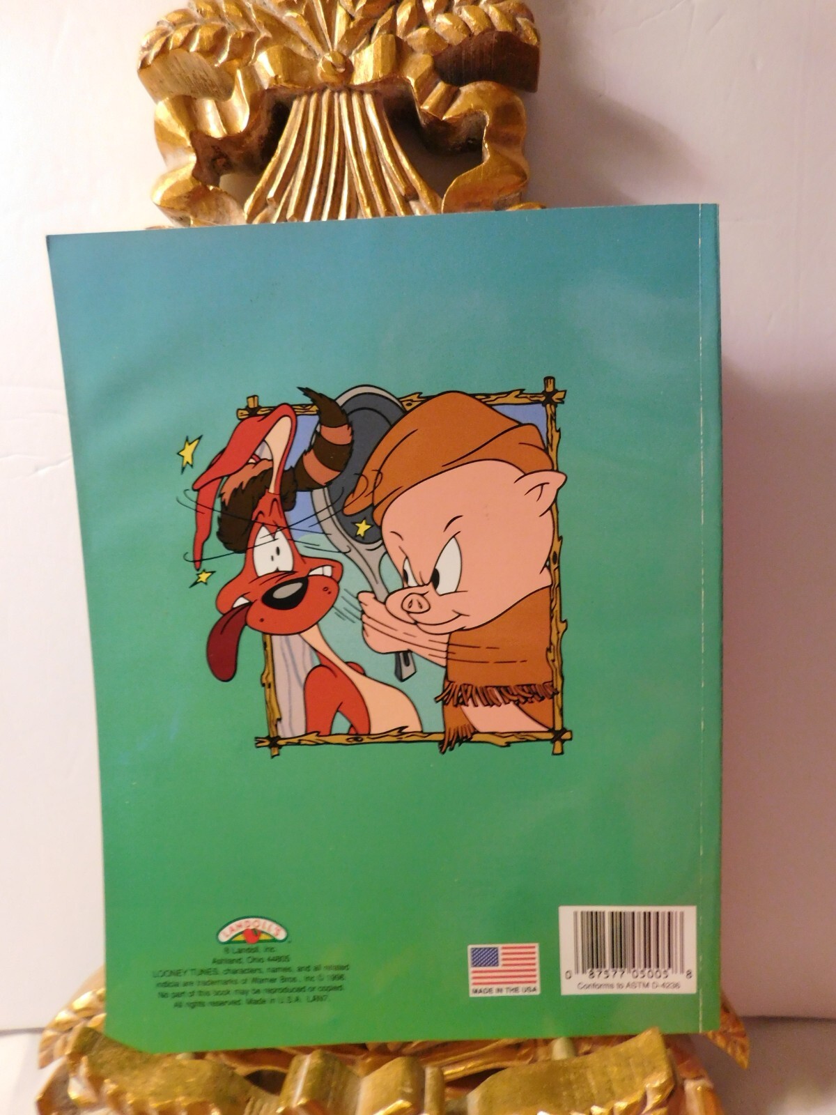 Looney Tunes Lewis and Bark Coloring & Activity Book 1996 Landoll’s Warner Bros.