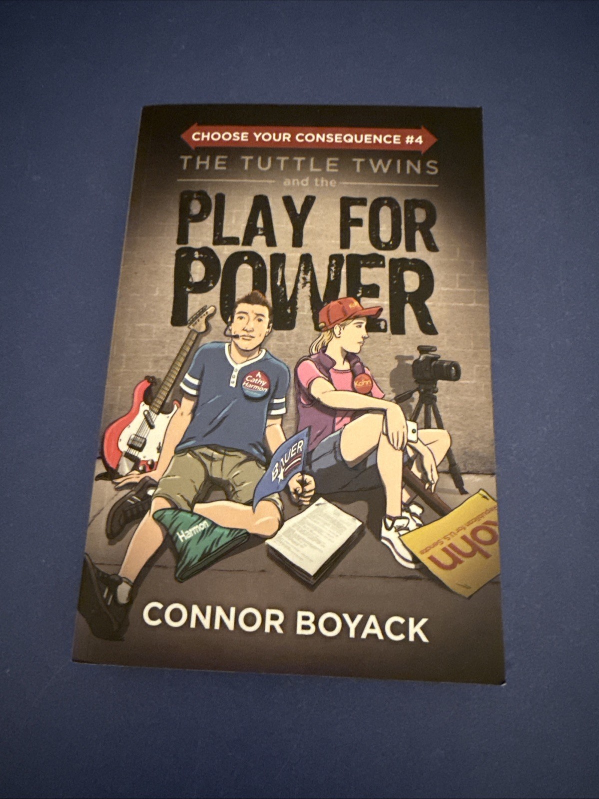 Lot of 4 ~ PB Books ~ Connor Boyack ~ CHOOSE YOUR CONSEQUENCE Series ~ #1-4 VGC!
